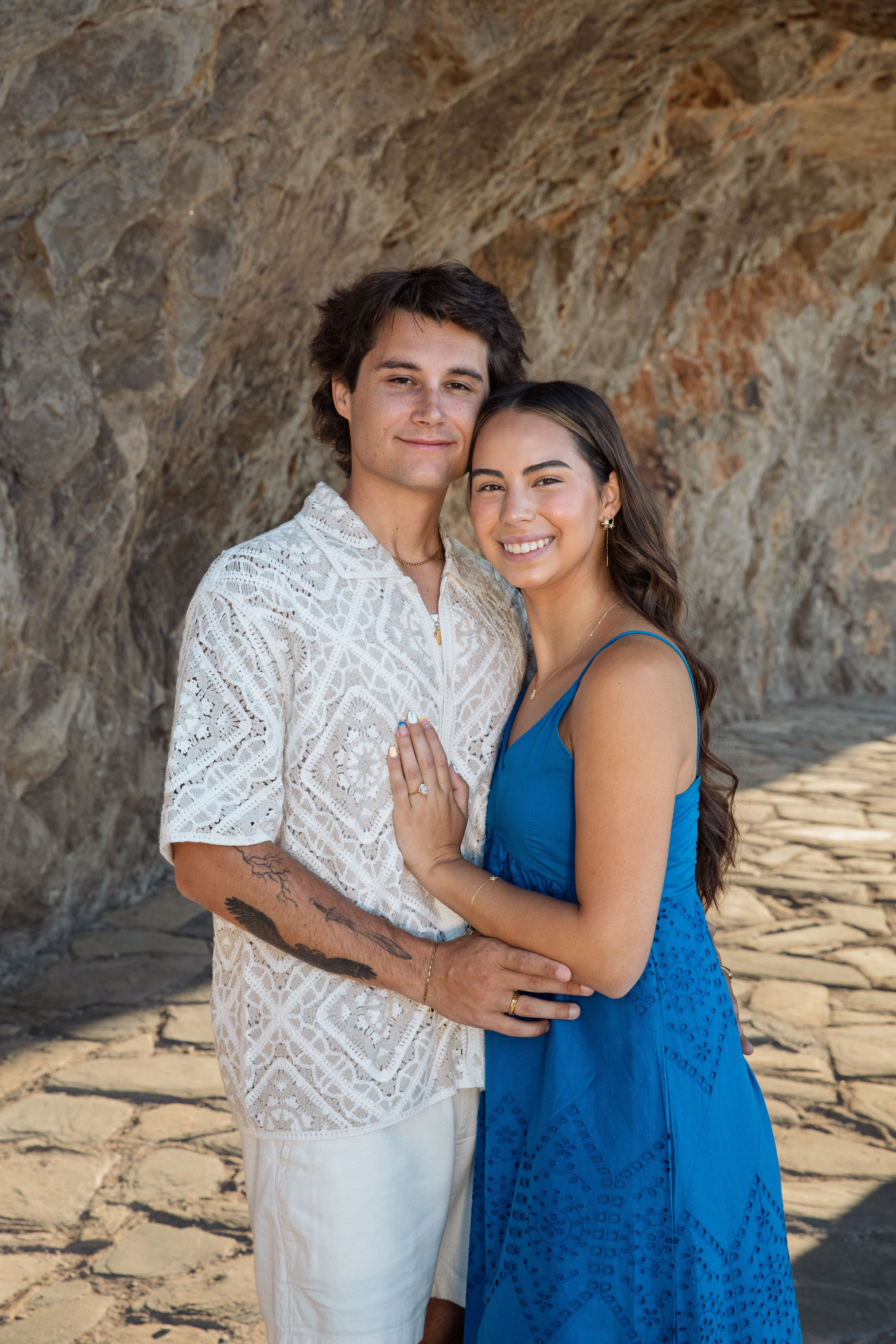 Evan & Sofia (USA). Photographer Anya Khasapi. Nafplio, Greece