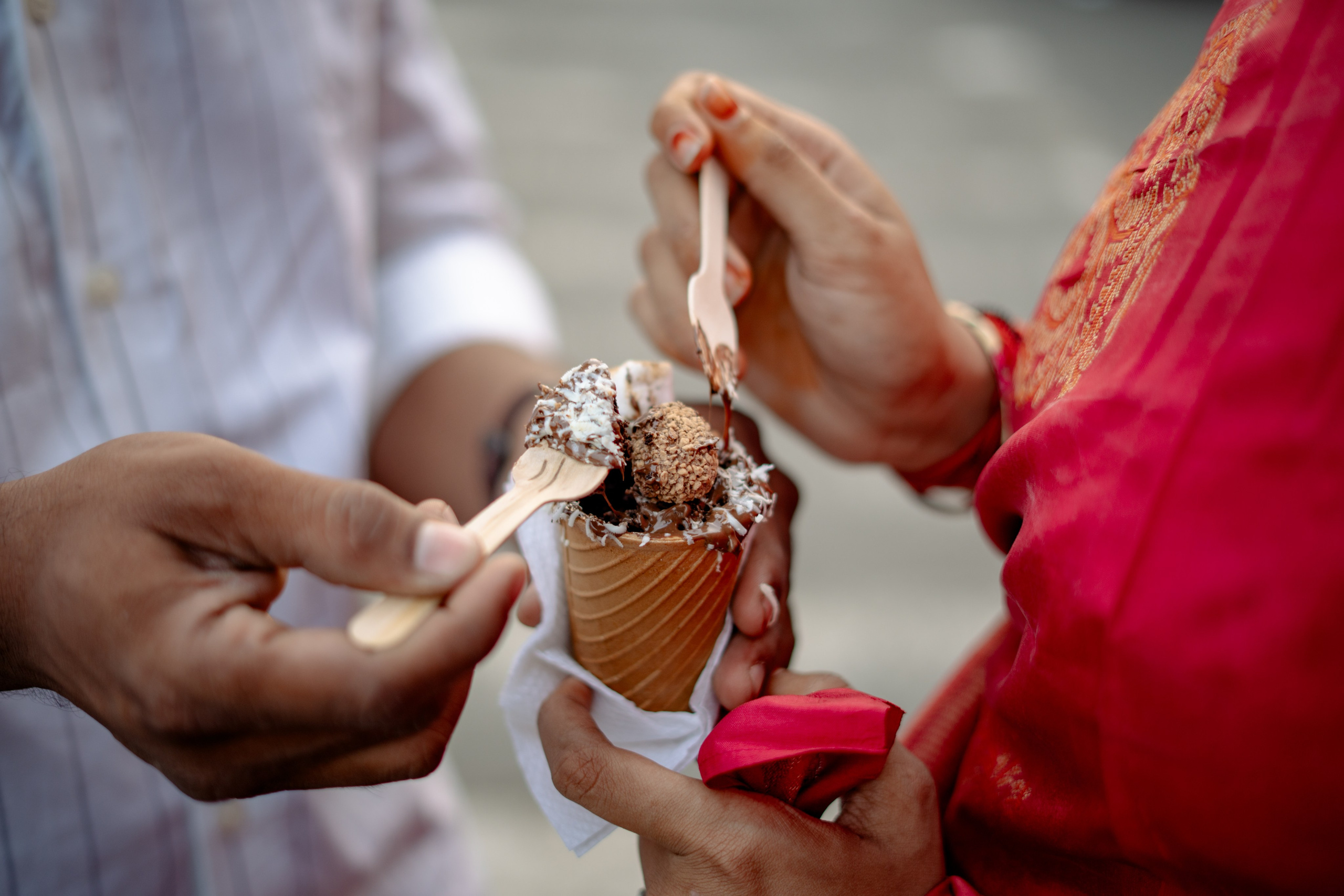 Supraja & Rajesh. Menu