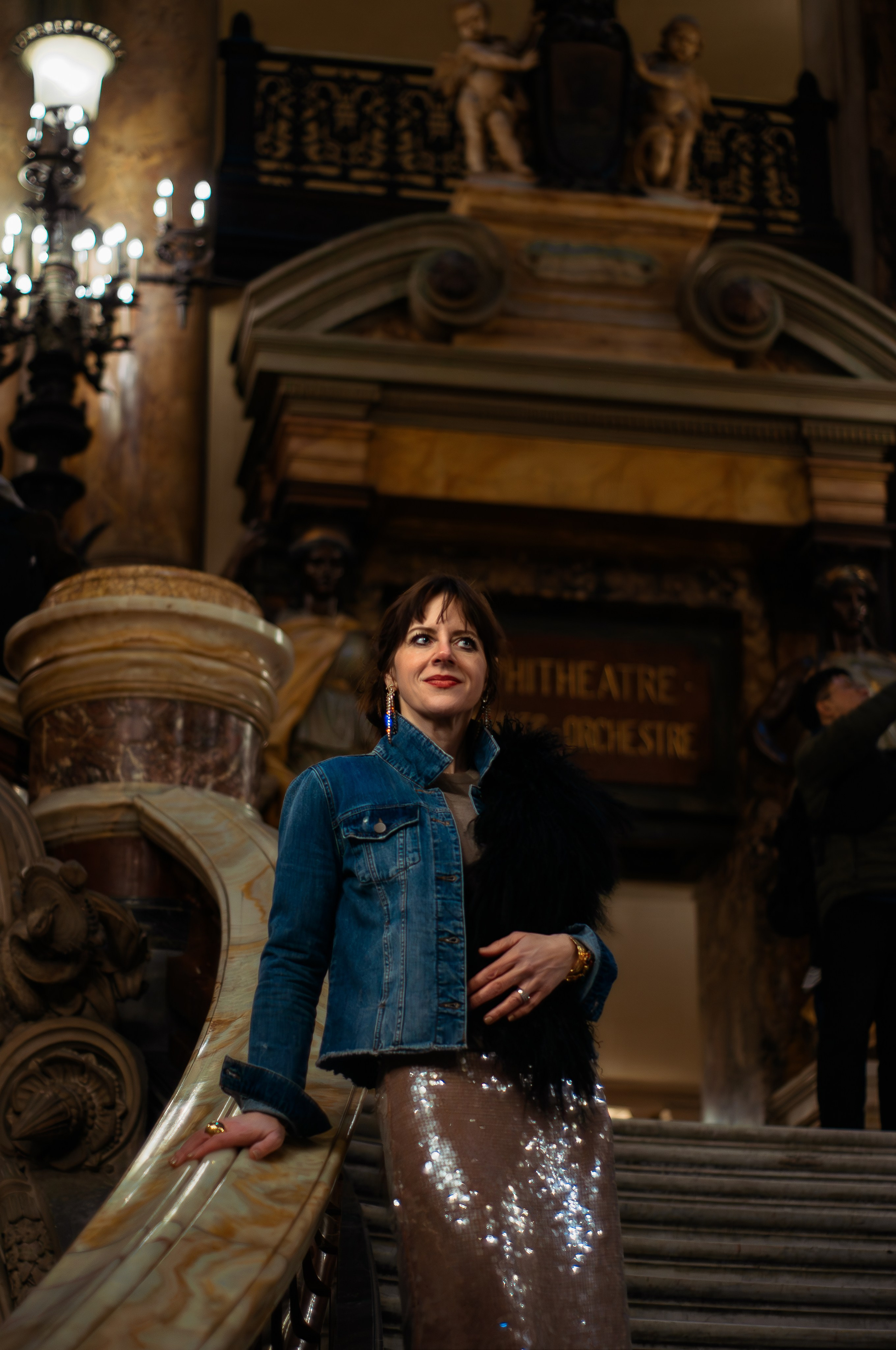 Юбилейная фотосессия в Опере. Фотограф в Париже Полина Осипова