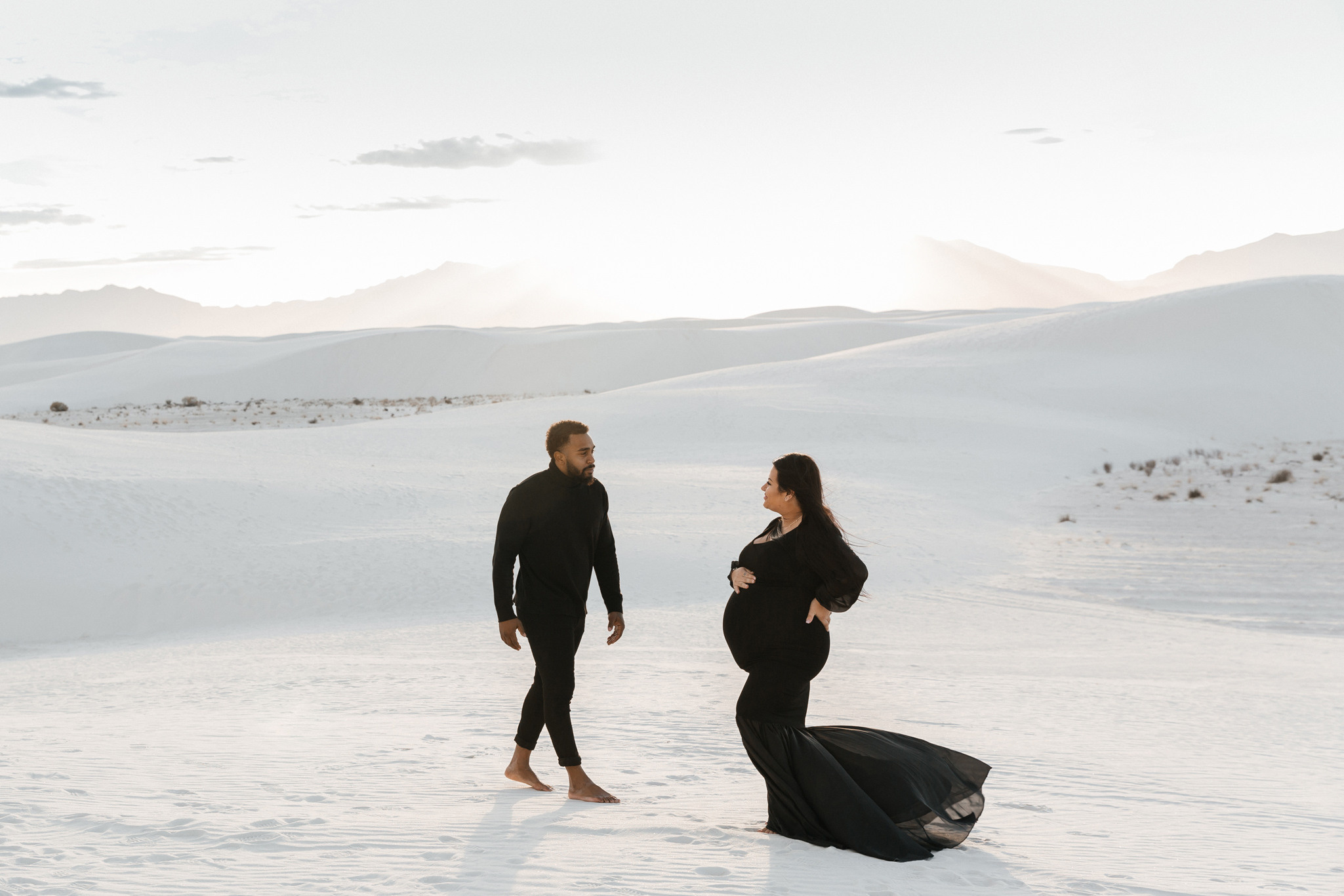 Photosession White sand dunes monument. Anastasia Post: Wedding and Editorial Photography