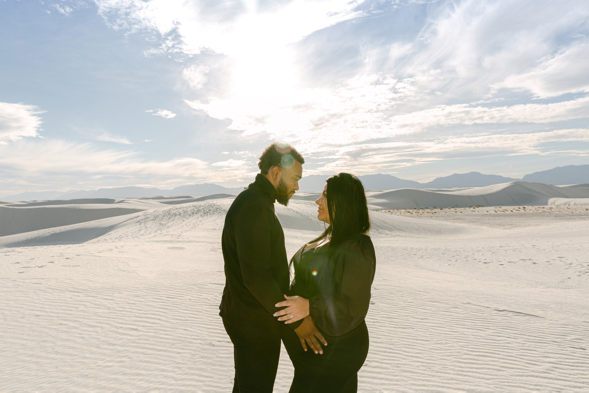 Photosession White sand dunes monument. Anastasia Post: Wedding and Editorial Photography