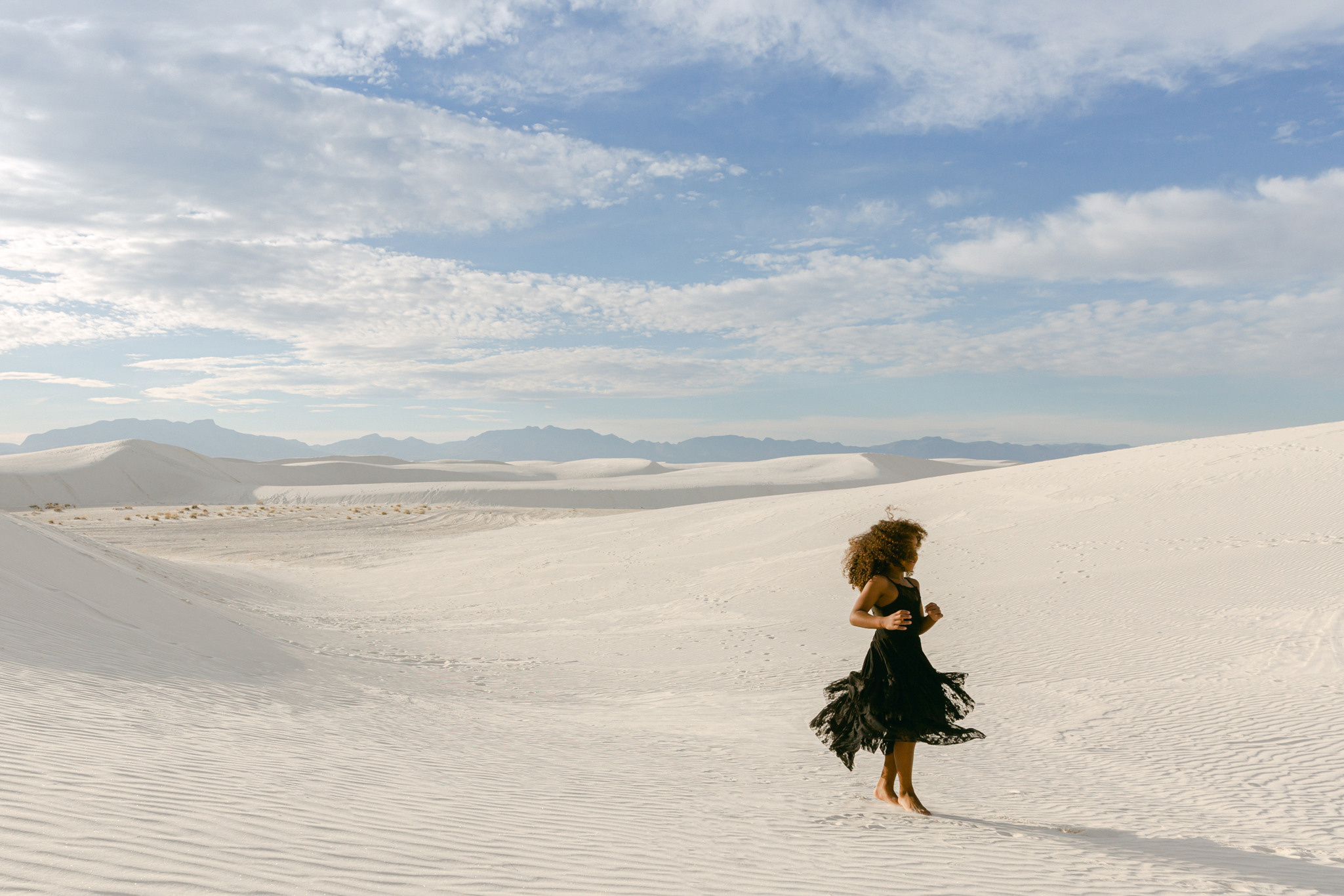 White sand dunes. Anastasia Post: Wedding and Editorial Photography