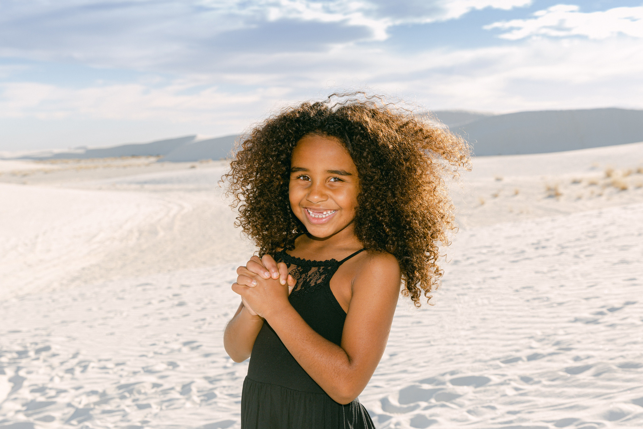 White sand dunes. Anastasia Post: Wedding and Editorial Photography