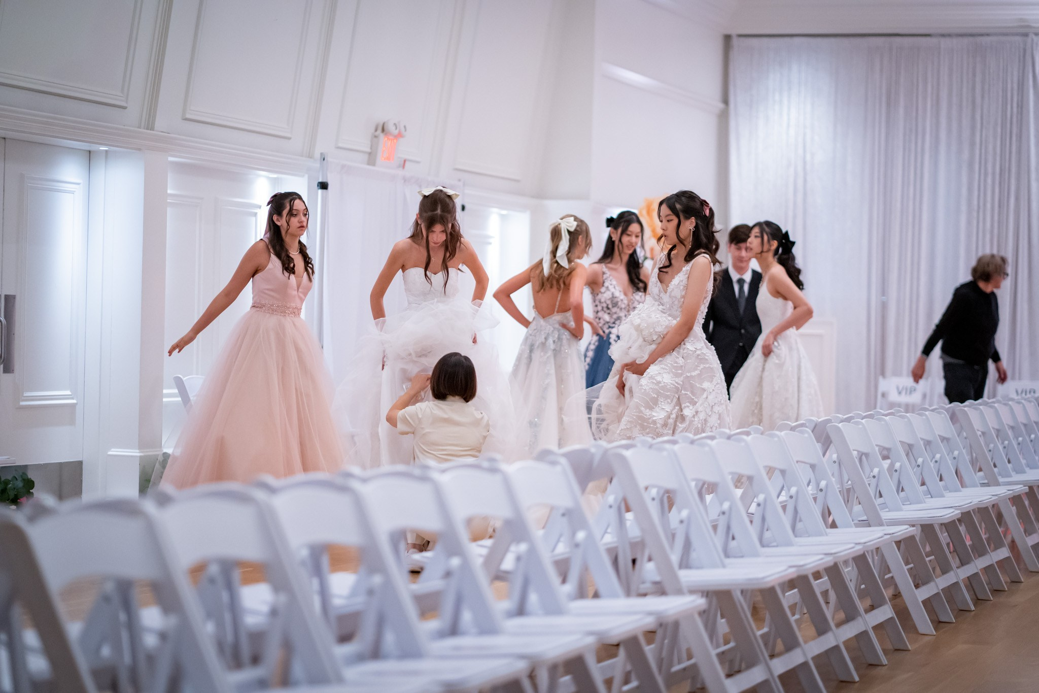 The blooms BTS. Vancouver Kids Photographer