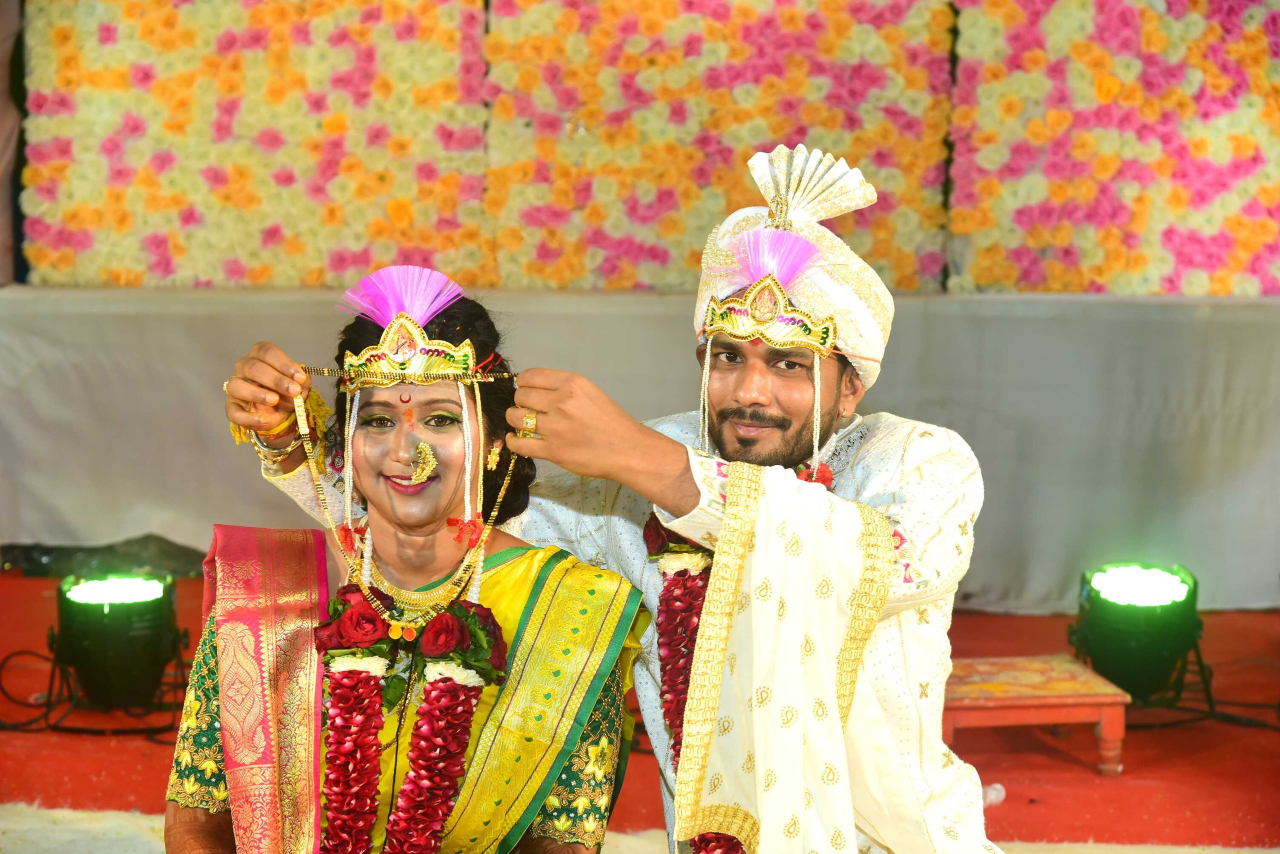 Divya weds Siddhesh. “Ajay Digital Photo Studio — Capturing Timeless Wedding Moments”