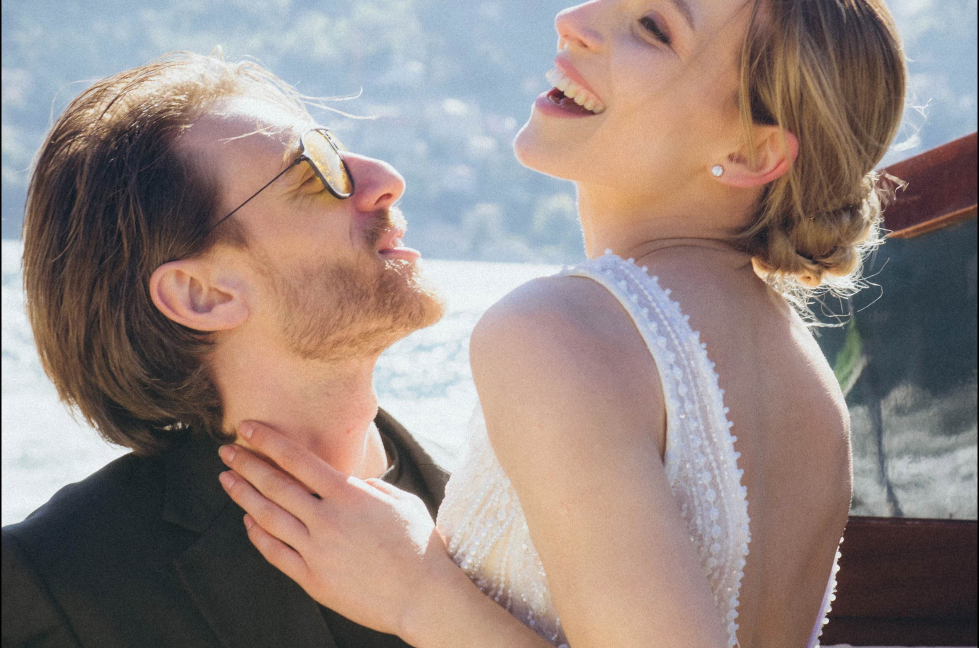 Romantic Lake Como Boat Wedding. Анастасия Бучинская фотограф в Милане