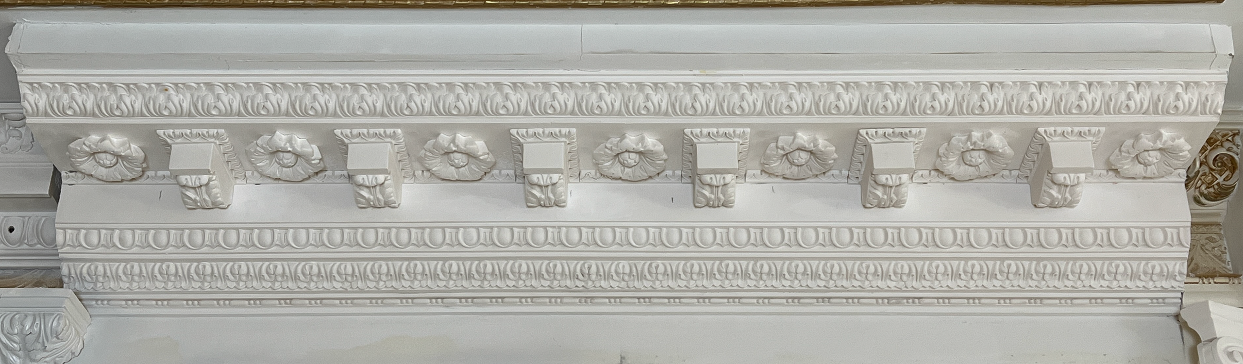 Crown Molding. Plaster molding