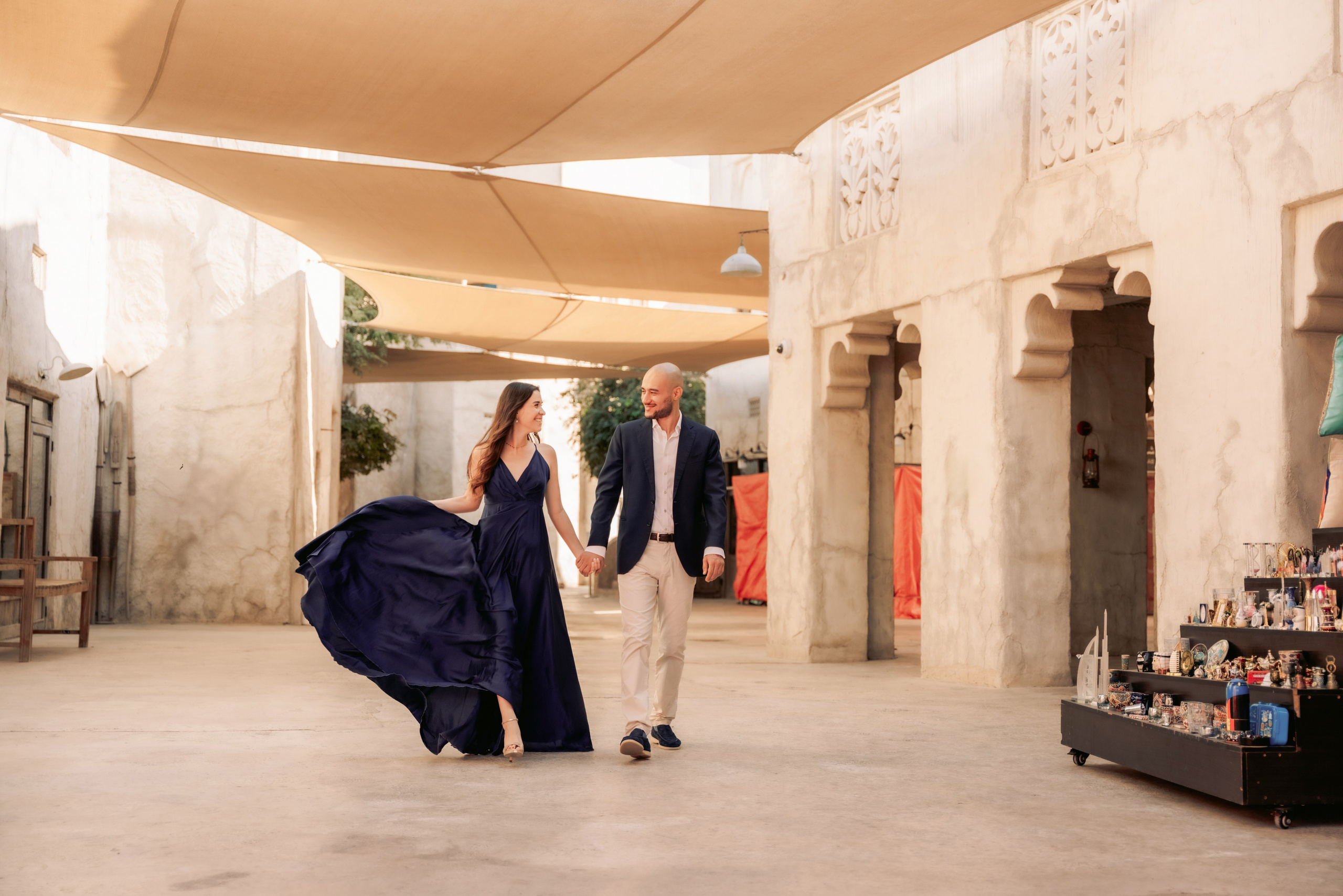 Old Dubai, New Love. Angela Iakovleva — Family Photographer in Dubai