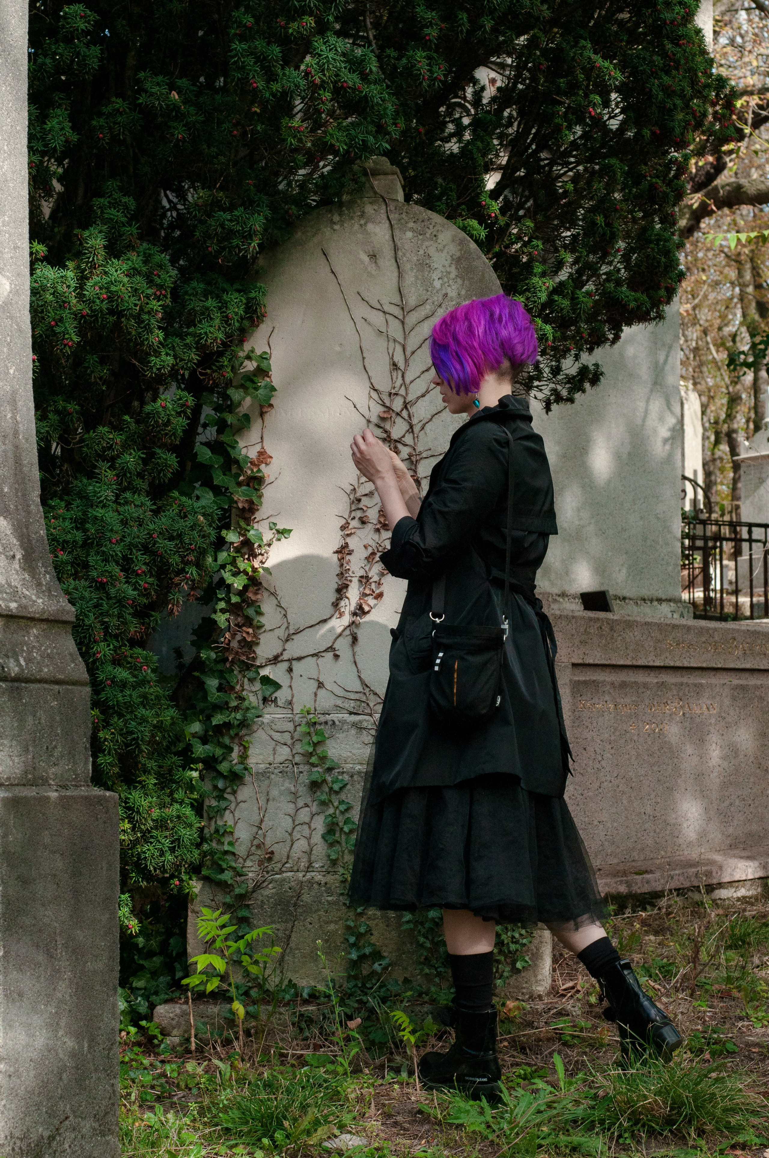 Фотосессия на Пер-Лашез. Фотограф в Париже Полина Осипова