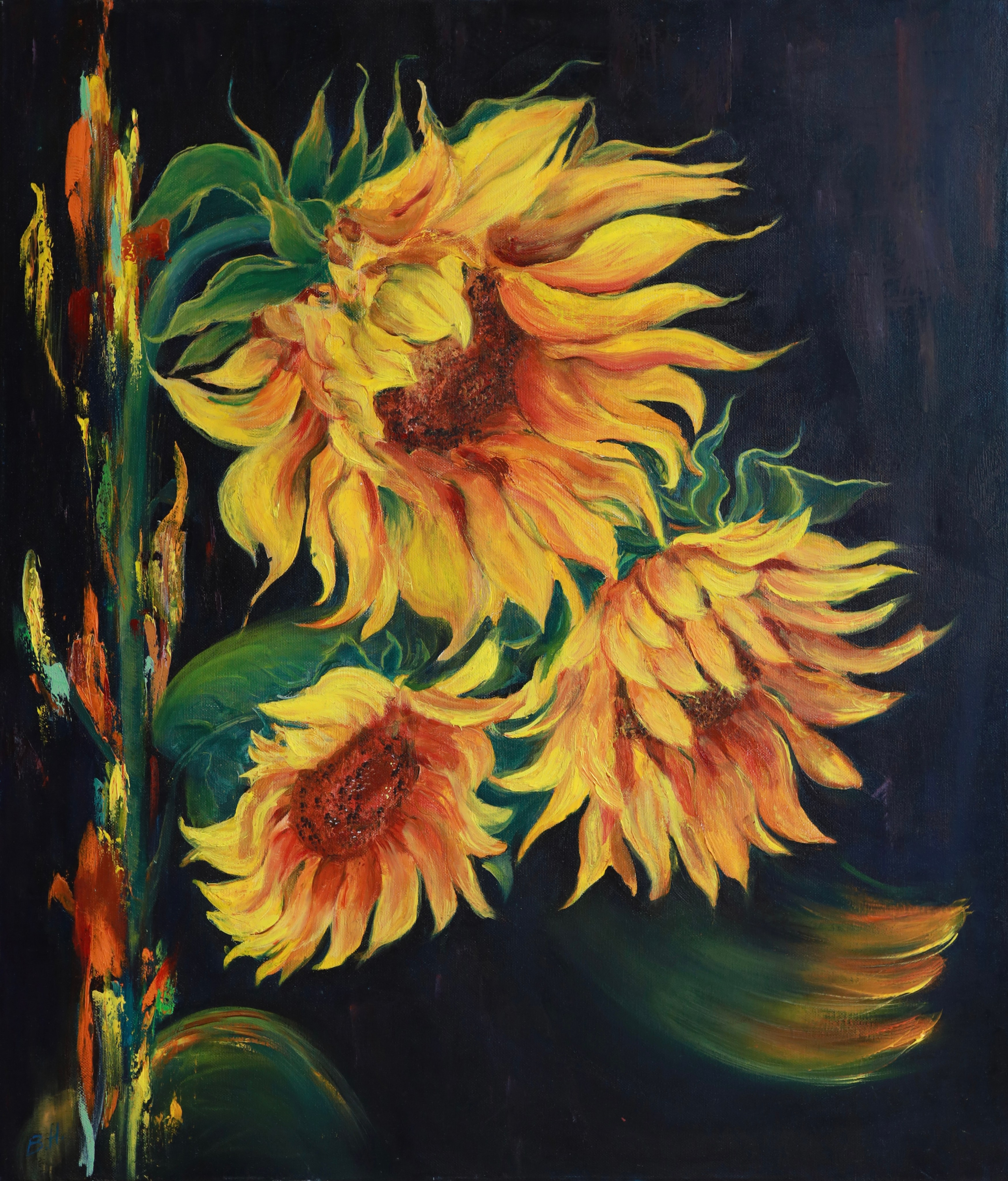 ПОСЛАННИКИ СОЛНЦА. GALA художник из г. Харьков в Чехии