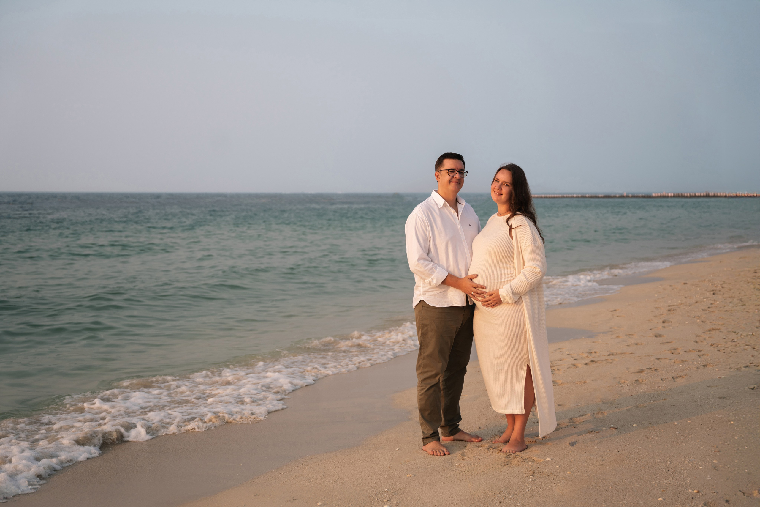 Beach sunset. Angela Iakovleva — Family Photographer in Dubai