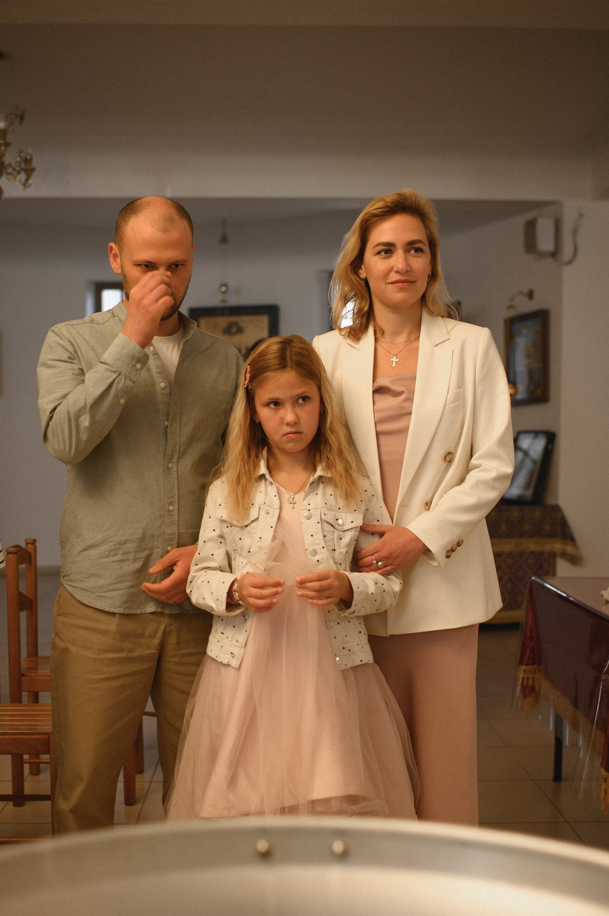 Baptism Mihail. Family, children, portrait, and event photography in Thessaloniki