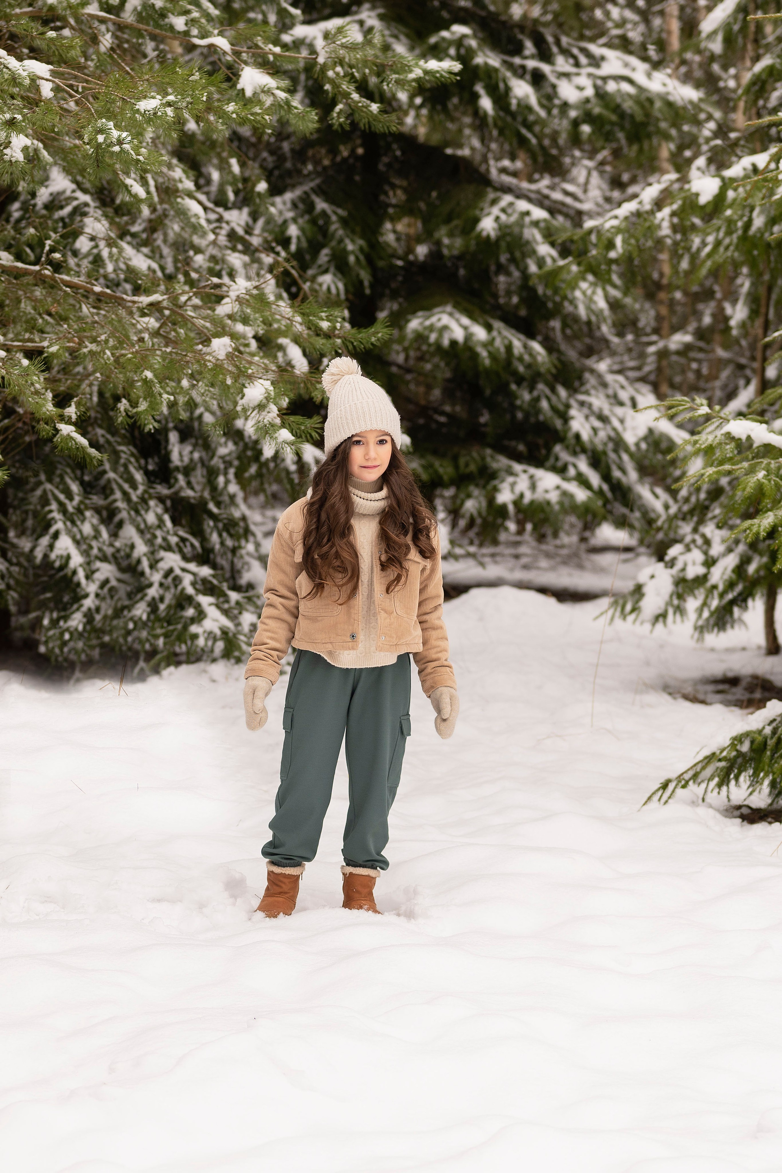 София, Микаэль и пони. Зимняя сказка. Анна Григьян — фотограф ретушёр в Даугавпилсе (Латвия)