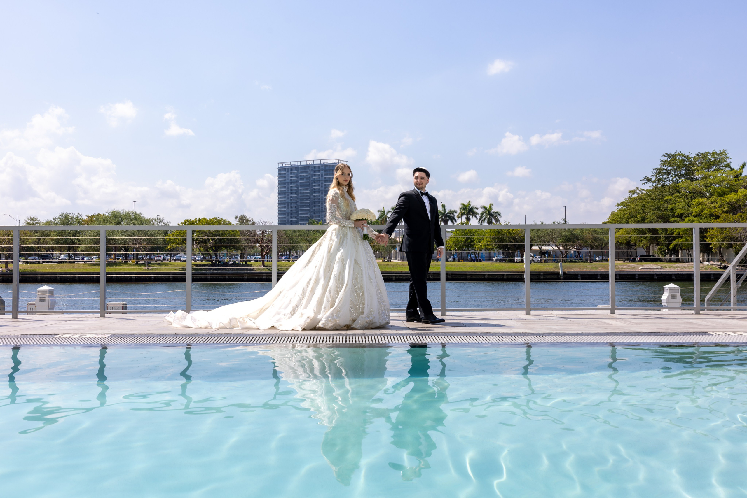 Daniella & Gurshum Wedding, Miami FL. Wedding Photo & Video