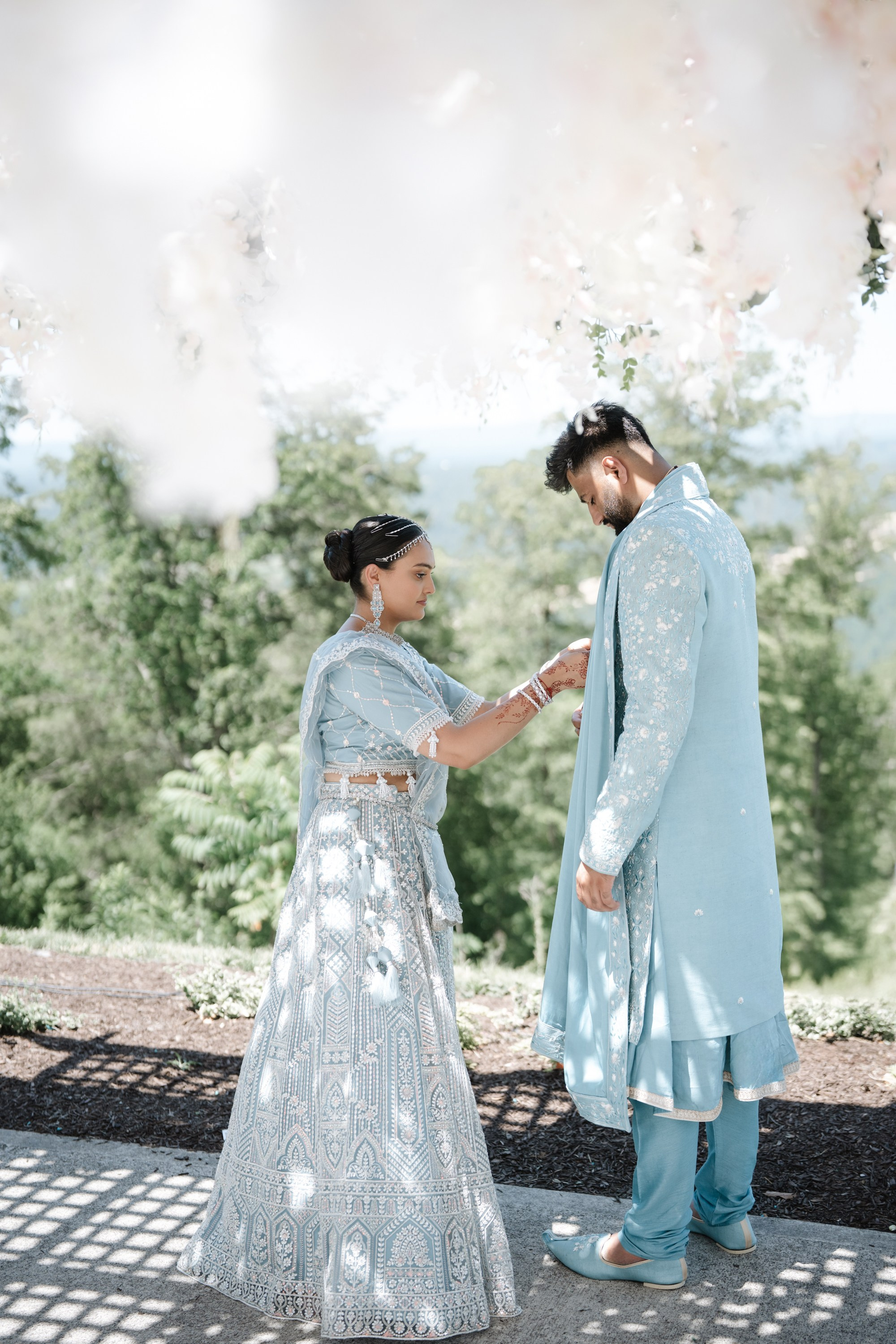 June 2025 — Zill and Raj’s traditional wedding. Portrait and wedding photographer in New York