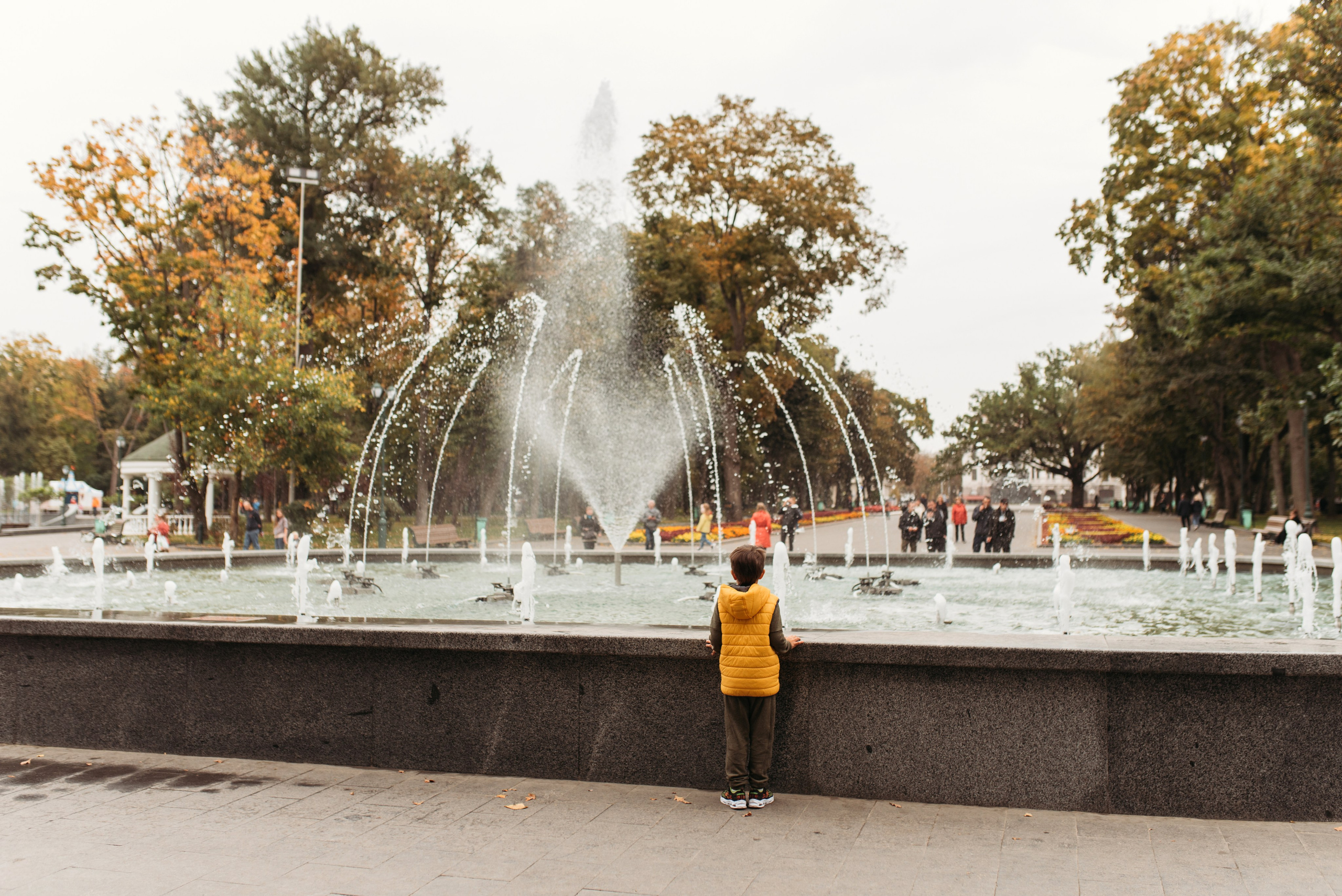 Herbst im Central Park. Familien- und Hochzeitsfotografin. Ich arbeite in Koblenz und Rheinlan