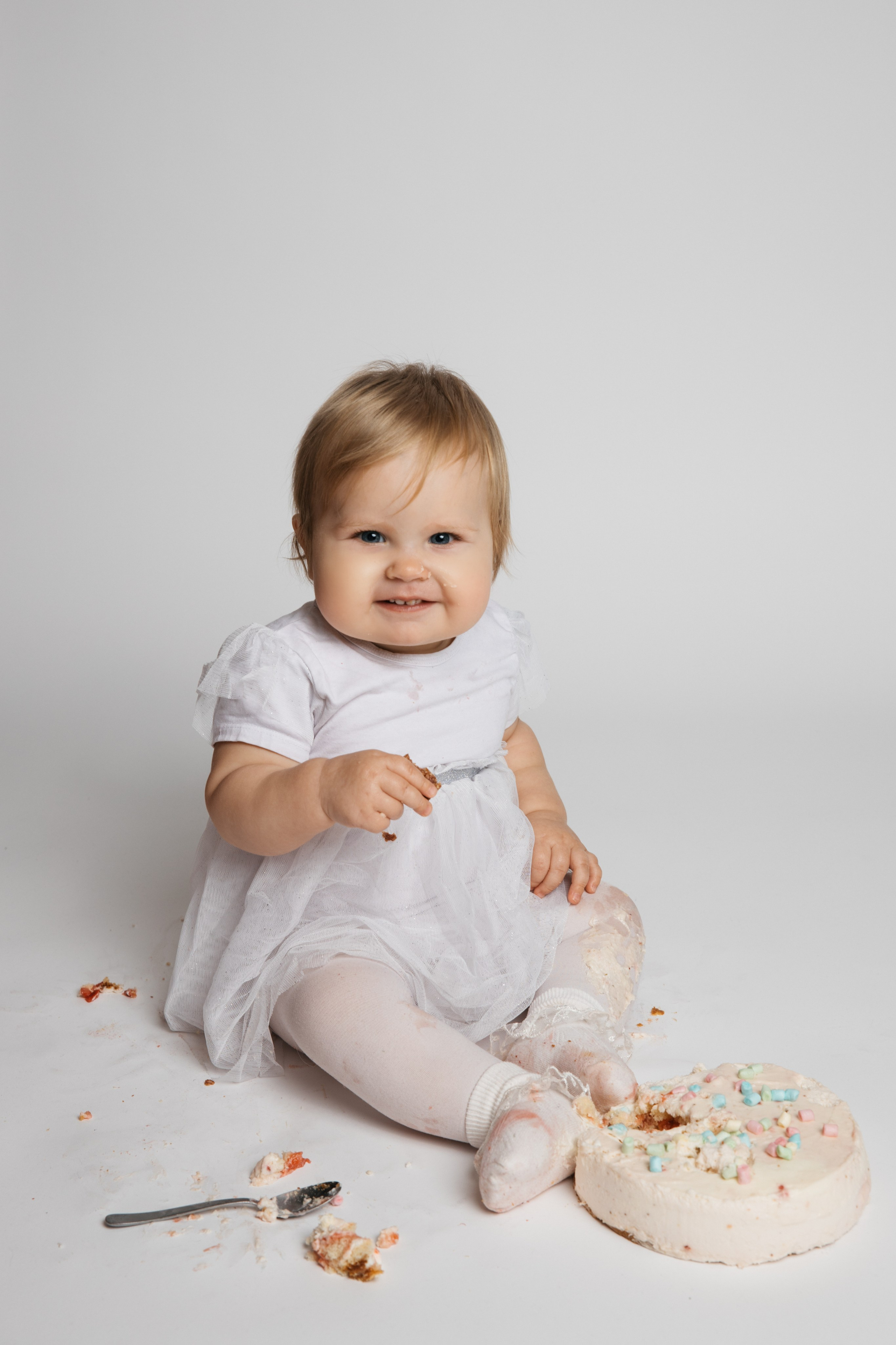 Erster Geburtstag „Cake Smash“. Maria Langlitz Photography