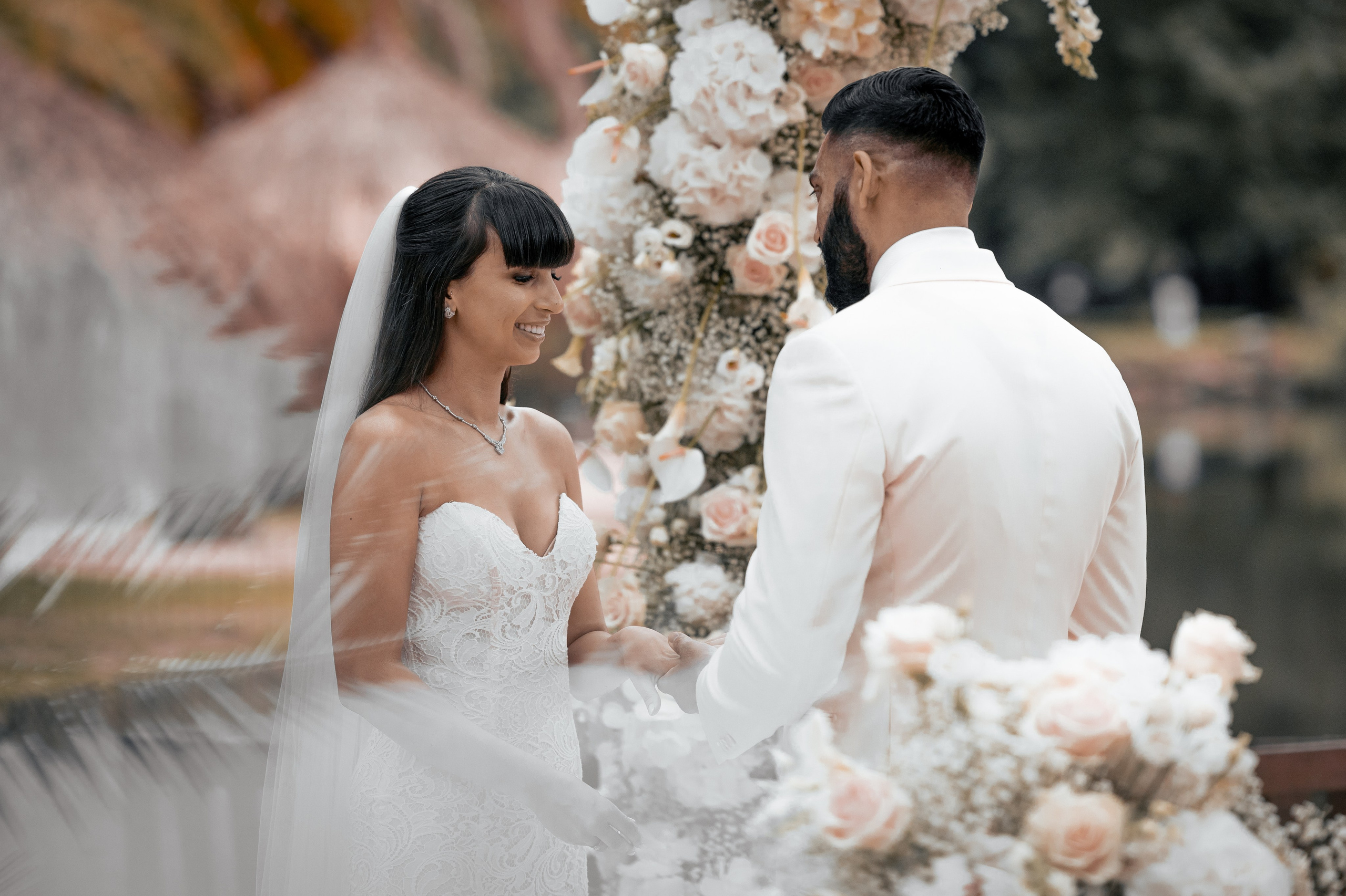 Katie and Suraj. Hfm photo+art