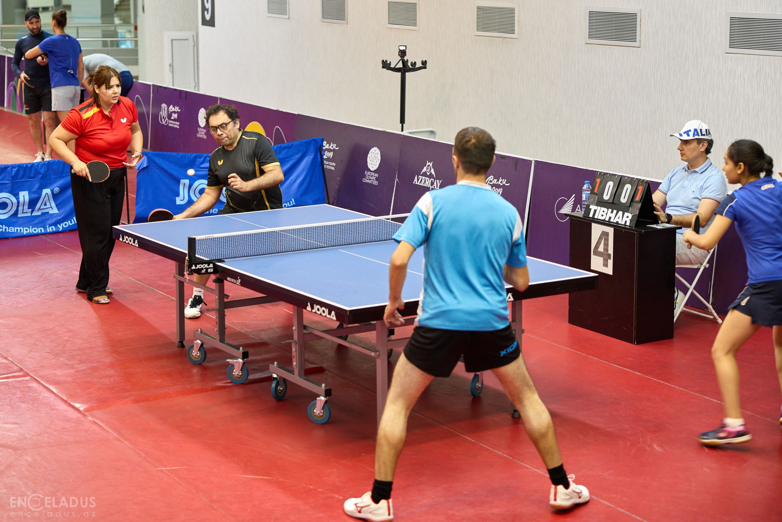 Table Tennis. Mix Tournament. Фотограф в Баку Kamran Enceladus