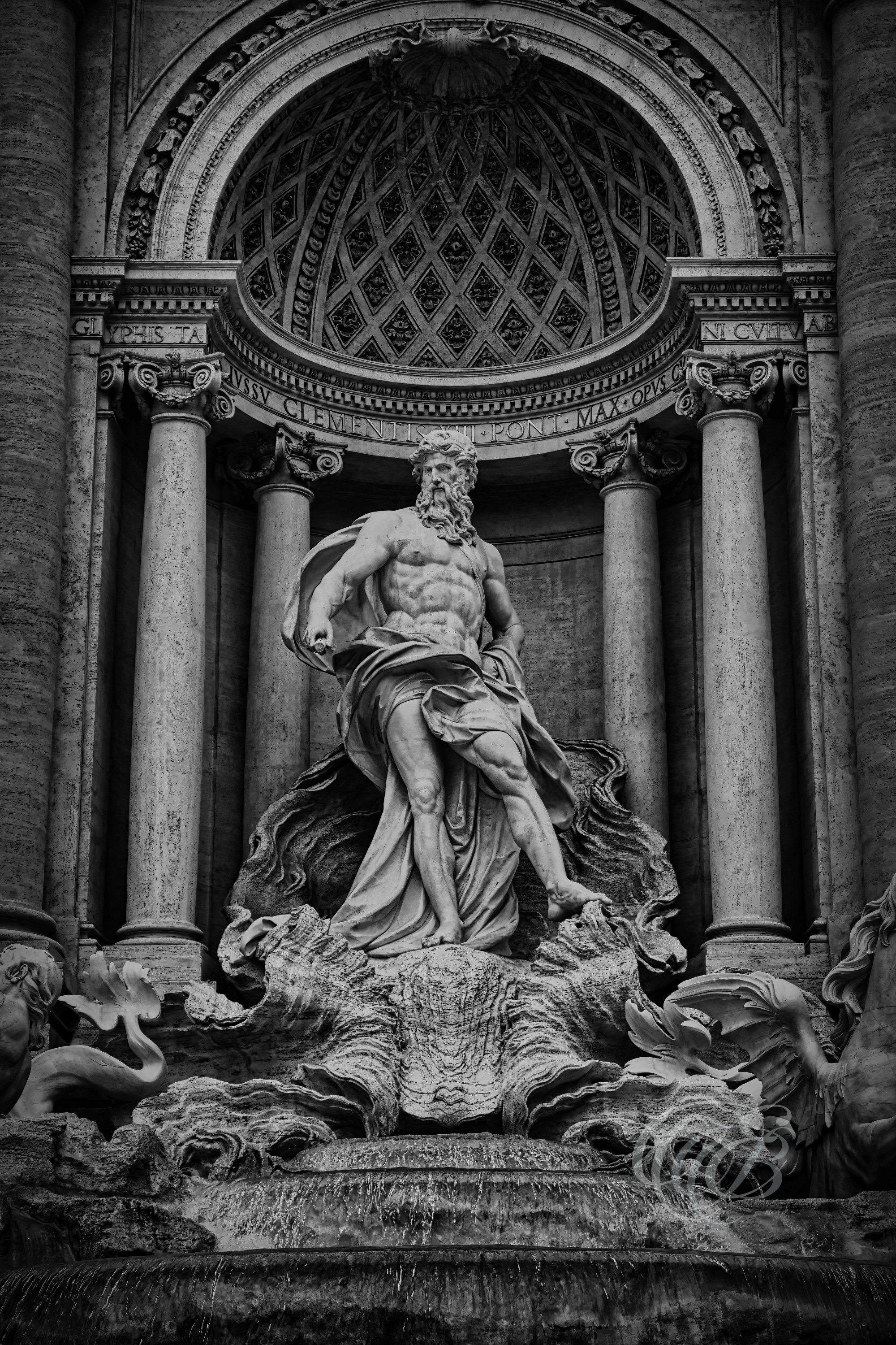 Rome Italy - The Trevi Fountain - Eduardo Bartoli Fine Art Photography - The Trevi Fountain in Rome, Italy – fine art photography by Eduardo Bartoli.
