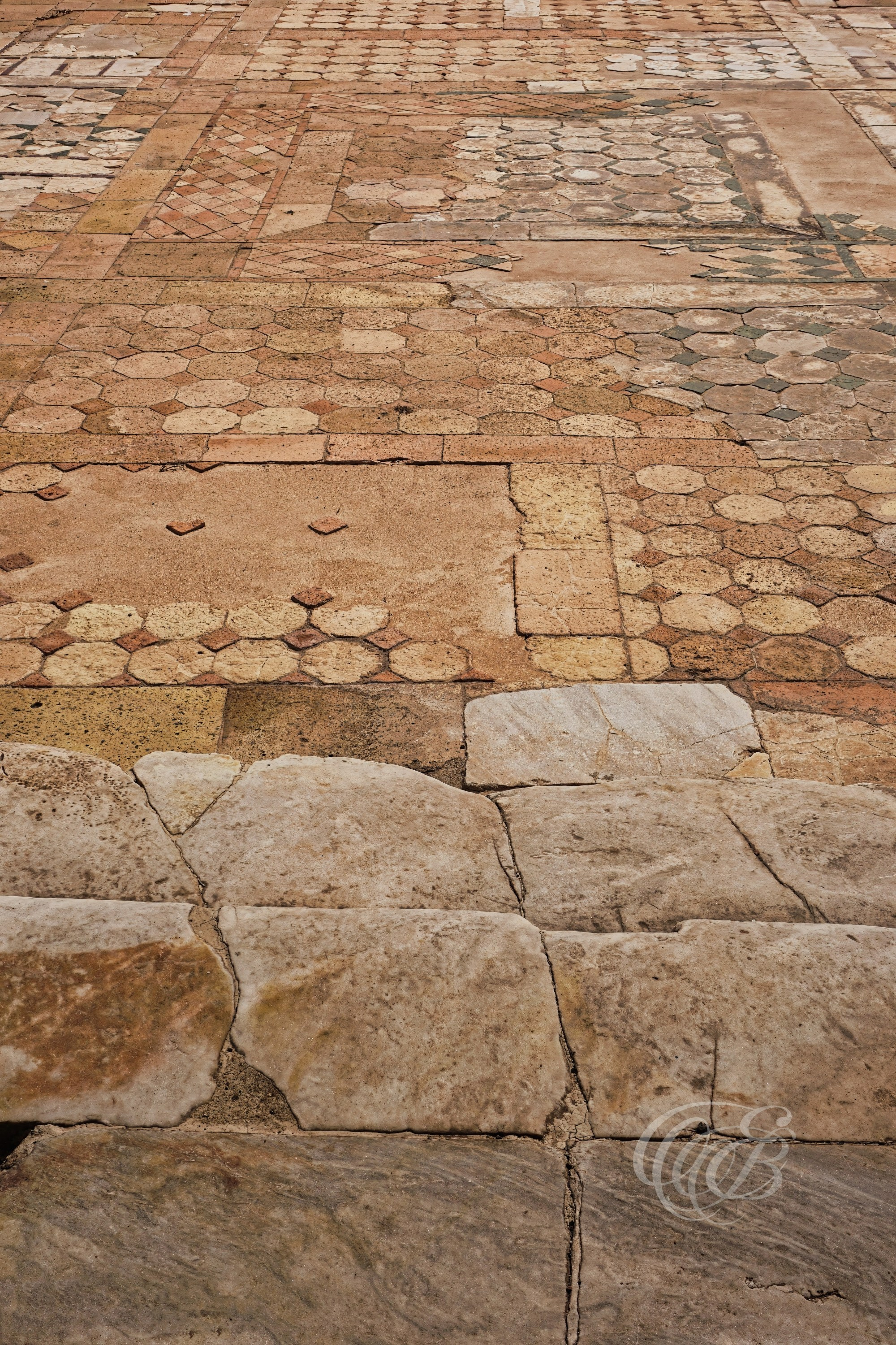 Photography of Italy — The Roman Forum Mosaic Floor — Eduardo Bartoli Fine Art & Travel Photography