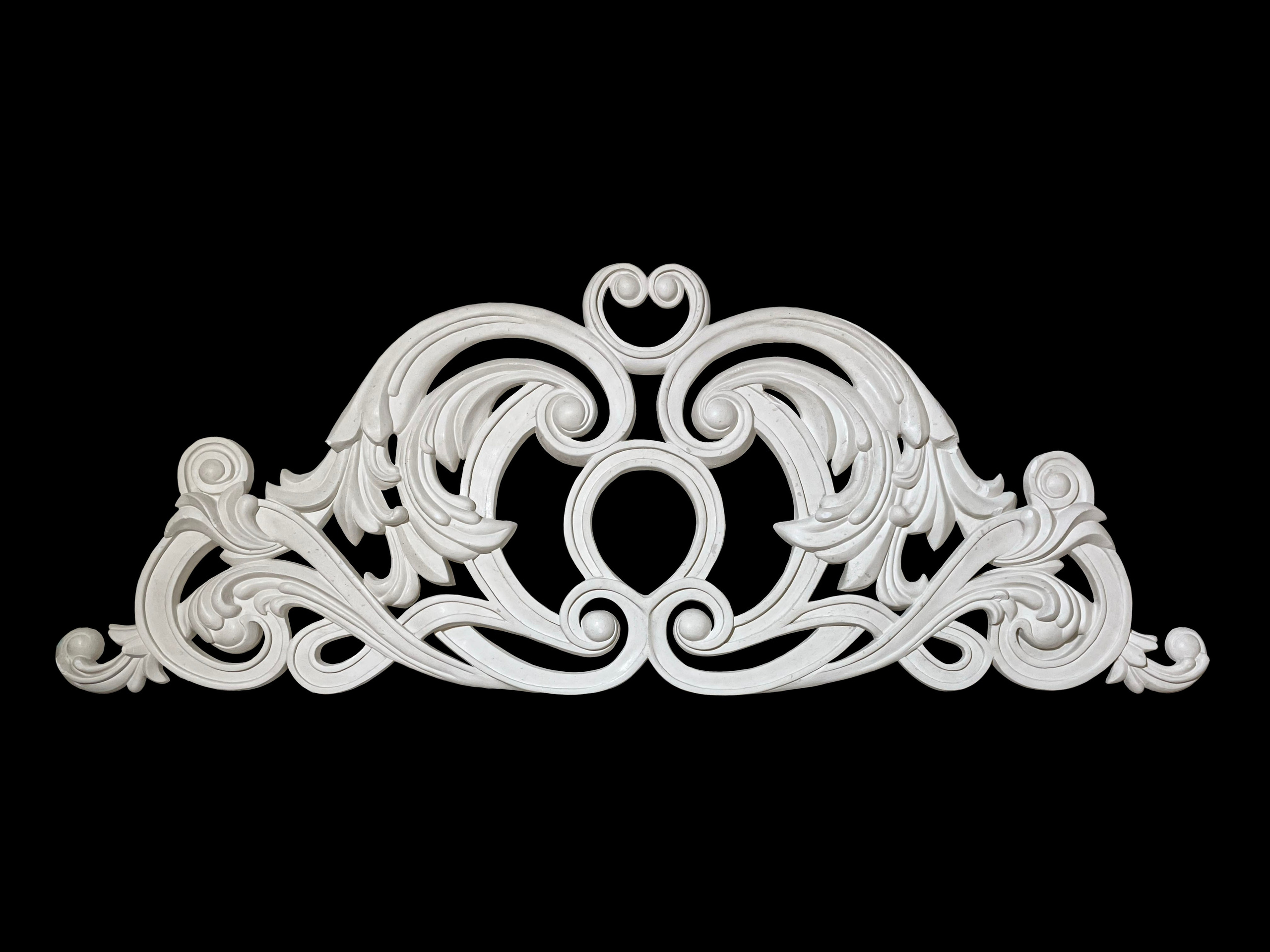 Cartouche Centerpiece. Plaster molding