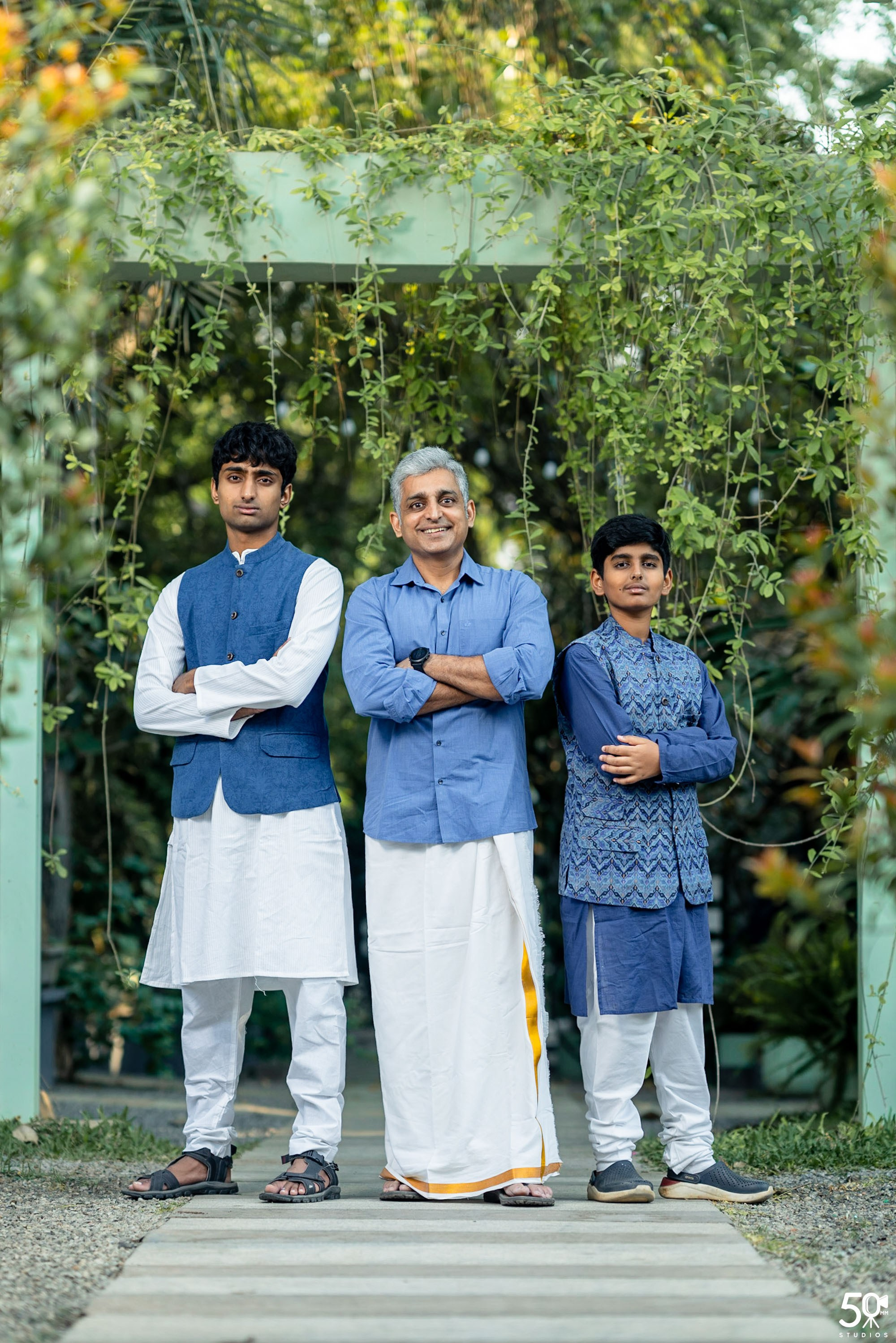 SANJAY AND SAKETH UPANAYANA. 50mm STUDIOS