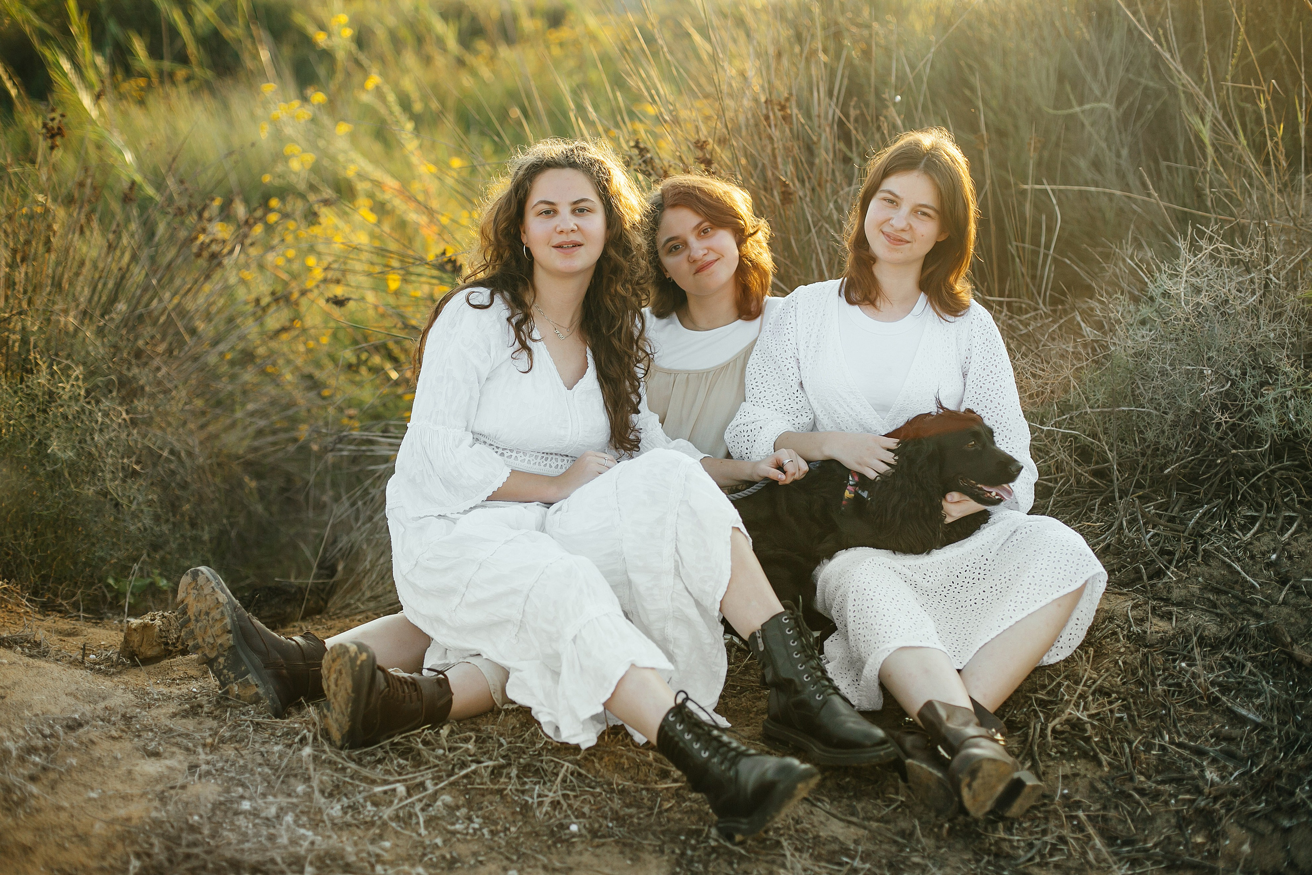 3 sisters Netanya. Family photographer in Israel