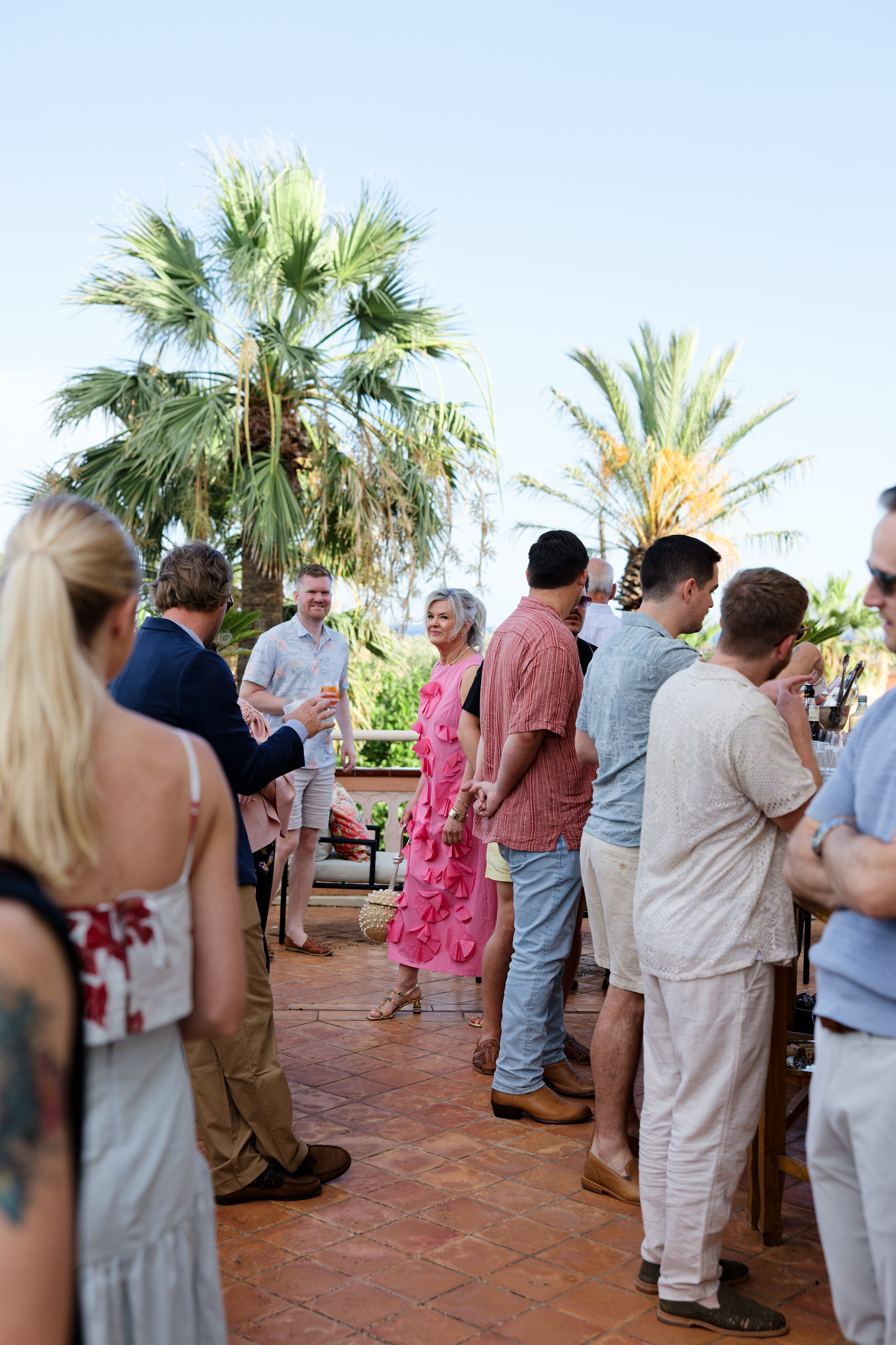 Welcome dinner of Gracie & Joe at Gran Villa Rosa