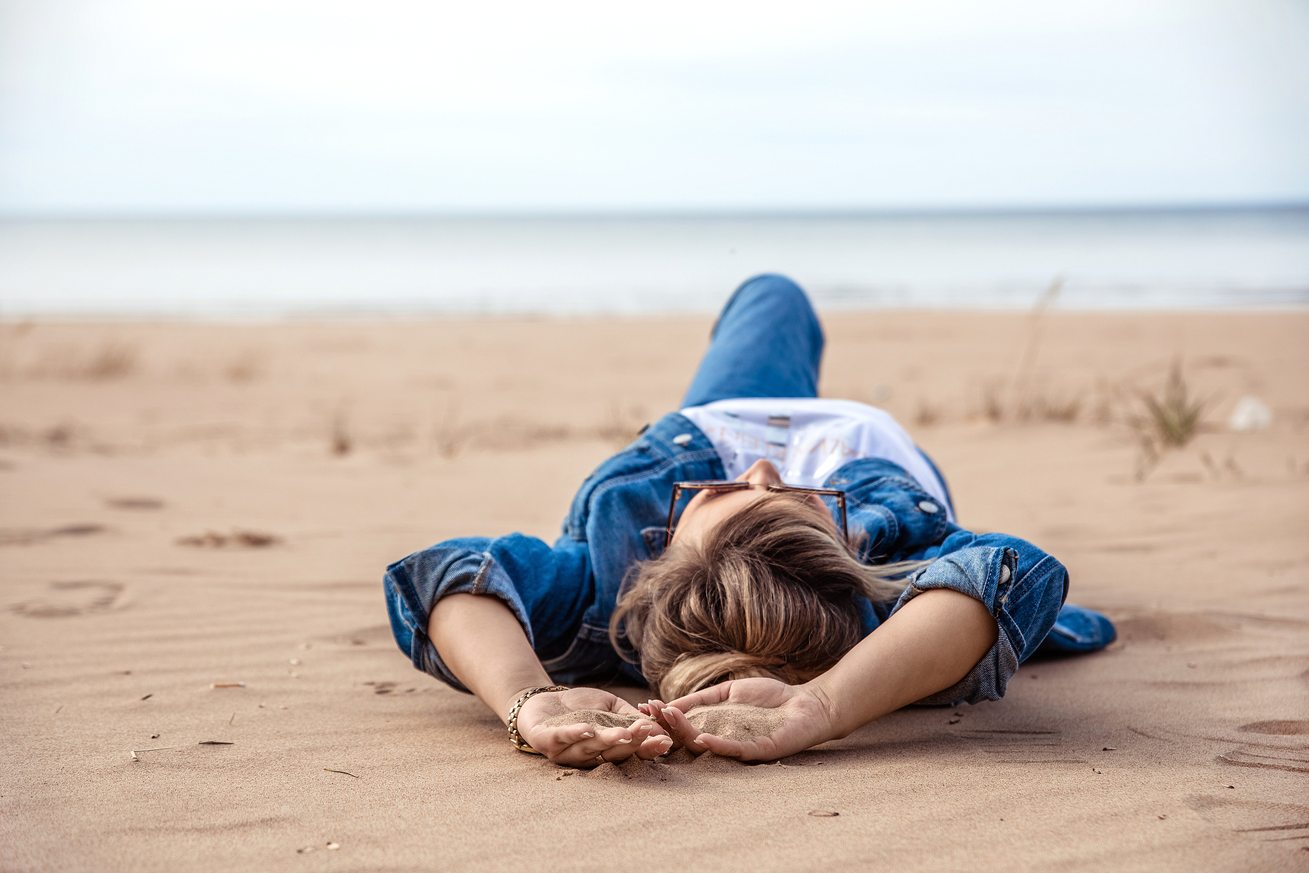 Анонс съёмки Марии на пляже. Семейный и портретный фотограф в Эстонии Наталья Фрейманис