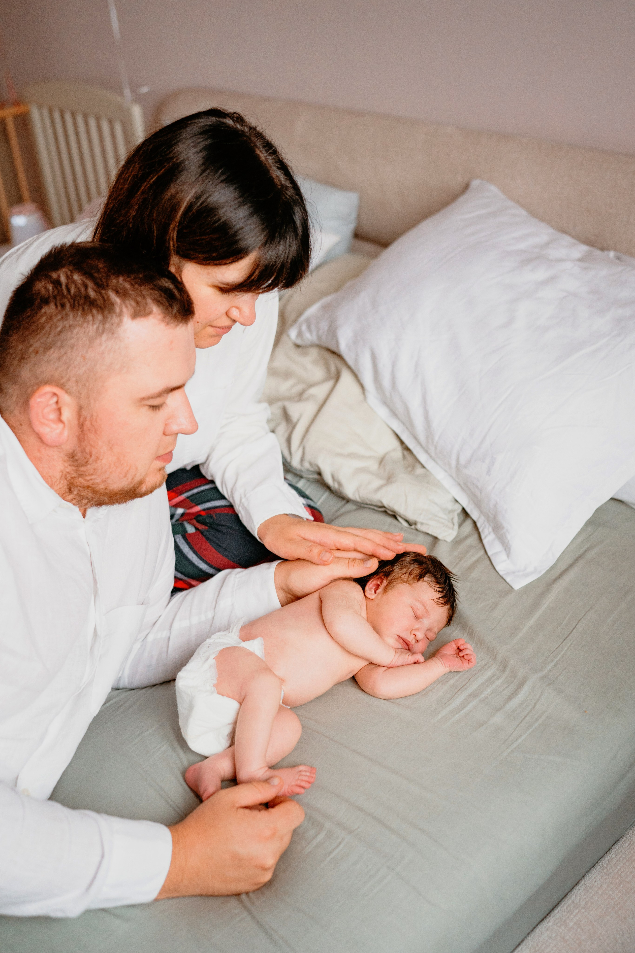 Оливия. Фотограф новорожденных и детей первого года Евгения Михалькевич