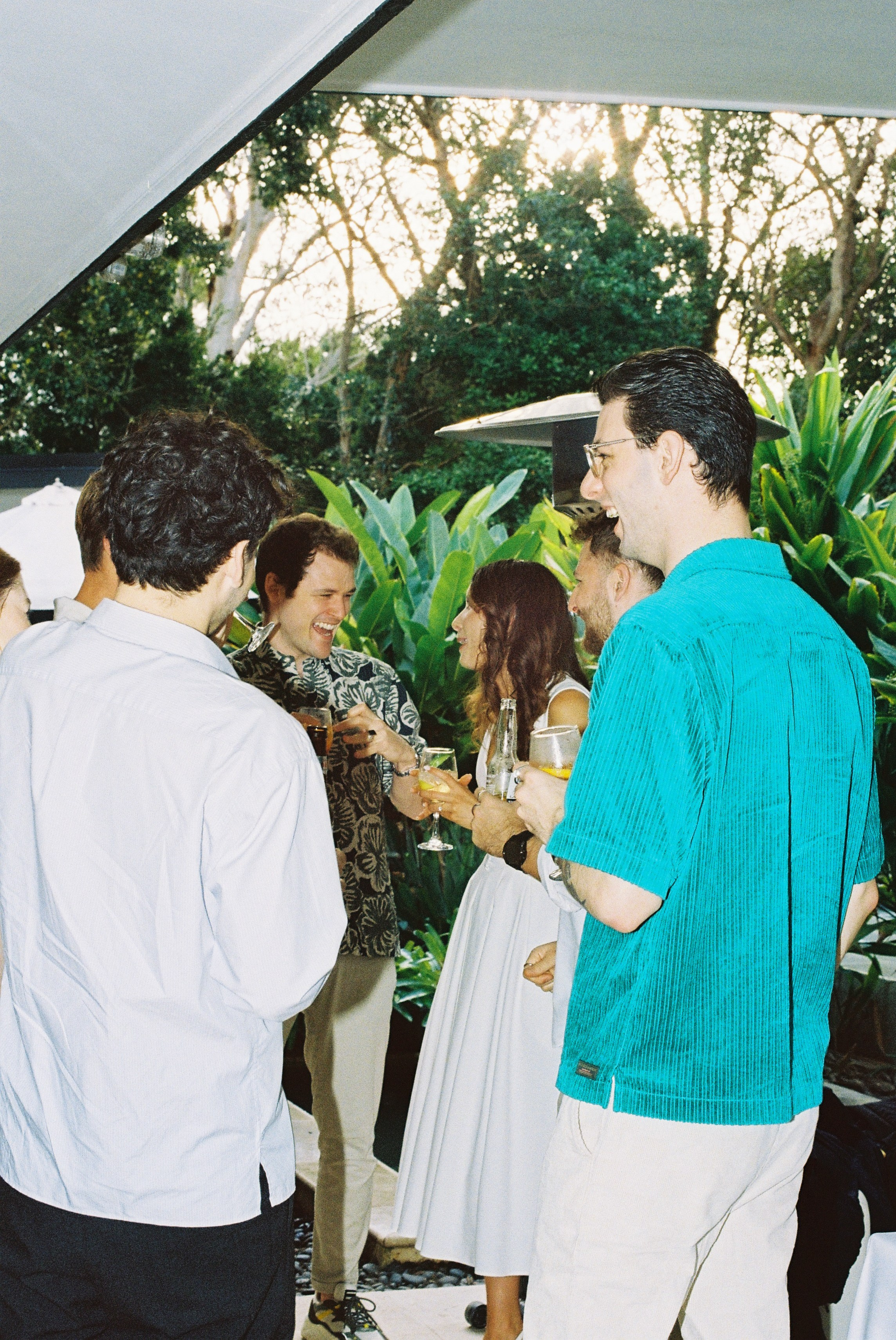 Engagement Party. Film portrait photographer