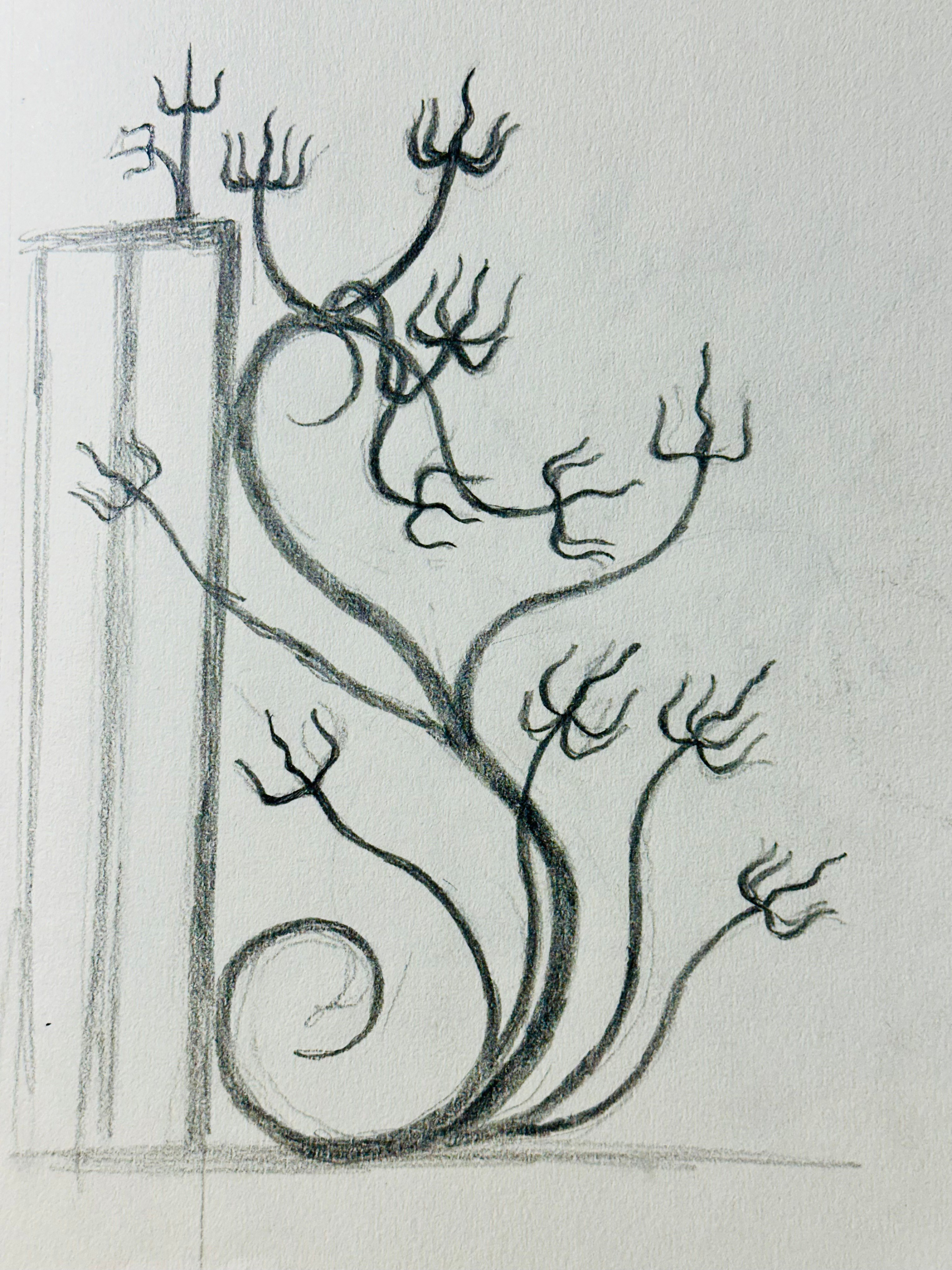 Sketches, Paris. Marina Antonova