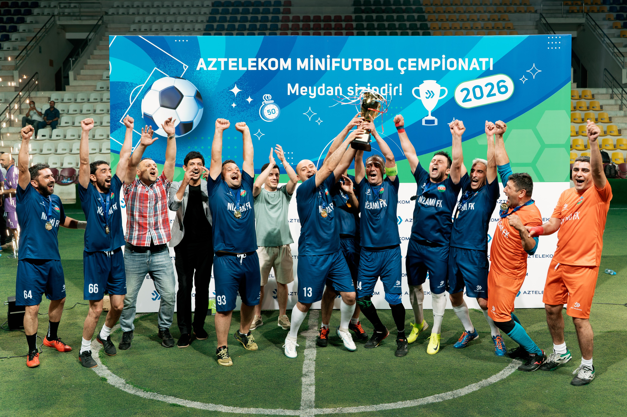 Aztelekom mini futbol. Fotoqraf Vəli Məmmədov