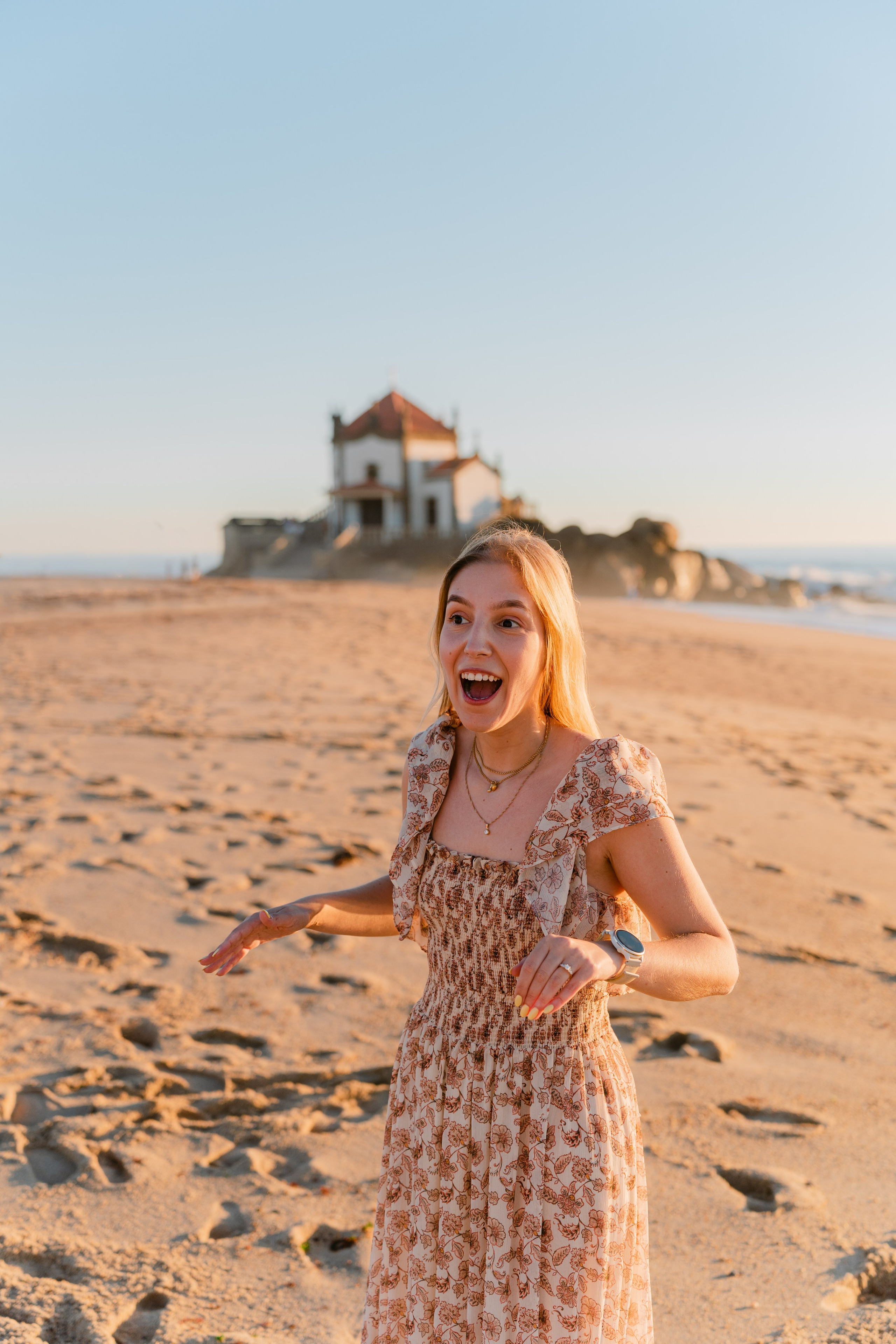 Wedding Proposal at Senhor da Pedra. Wedding & destination wedding photographer in Porto, Portugal — Davi Valente | Lisbon, Douro Valley, Rome, Tuscany & Lake Como