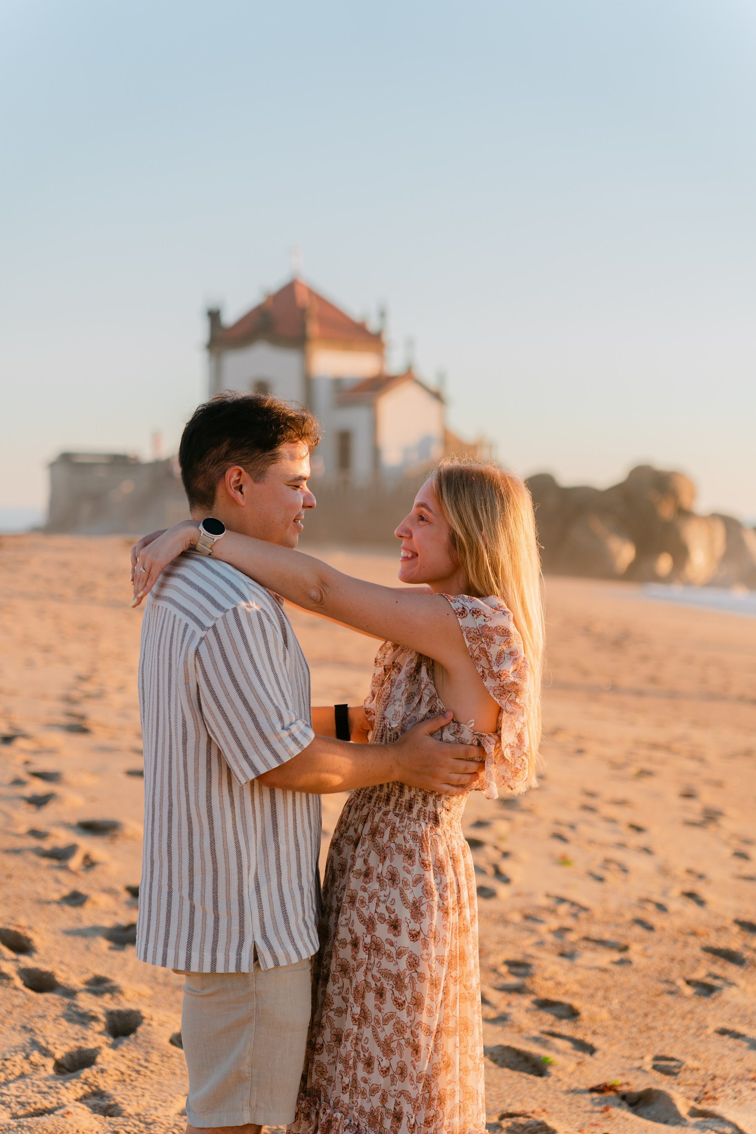 Wedding Proposal at Senhor da Pedra. Wedding & destination wedding photographer in Porto, Portugal — Davi Valente | Lisbon, Douro Valley, Rome, Tuscany & Lake Como