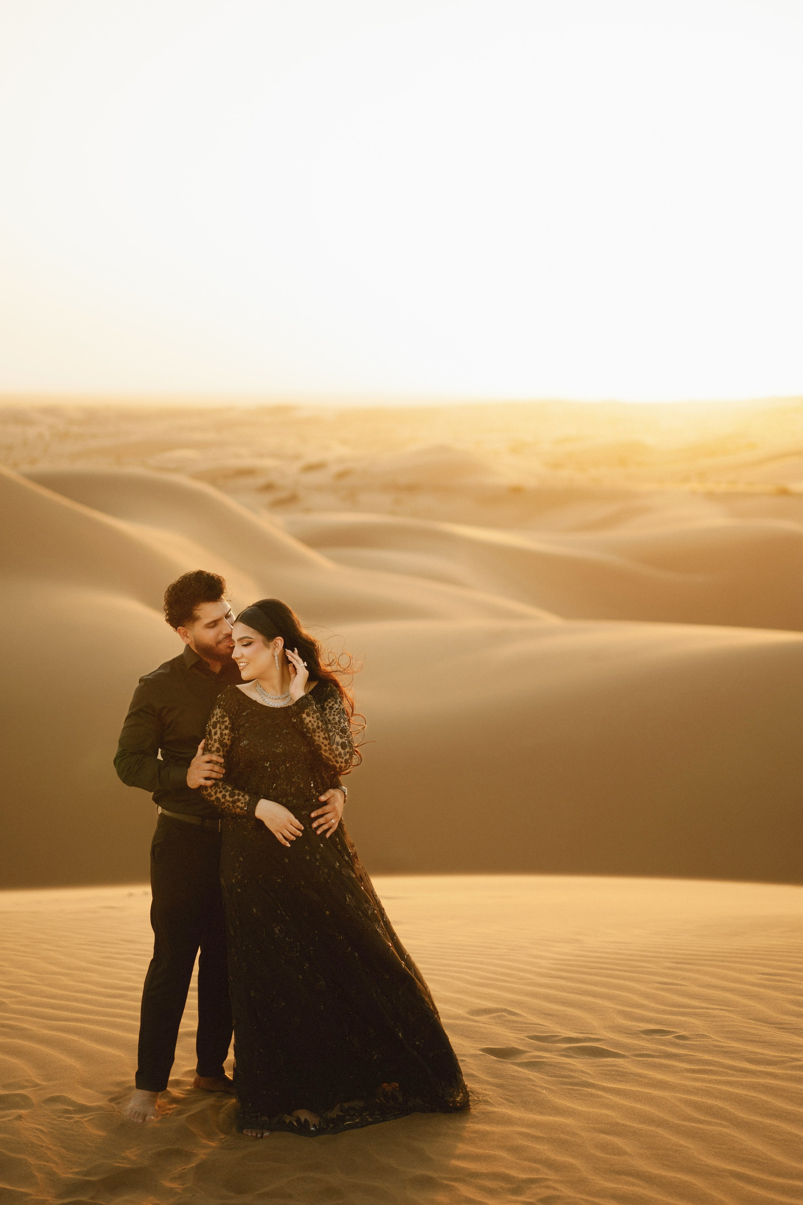Elopement at Glamis Sand Dunes California. Wedding Photography & Videography Team in California, Los Angeles, San Francisco, San Diego and Travel