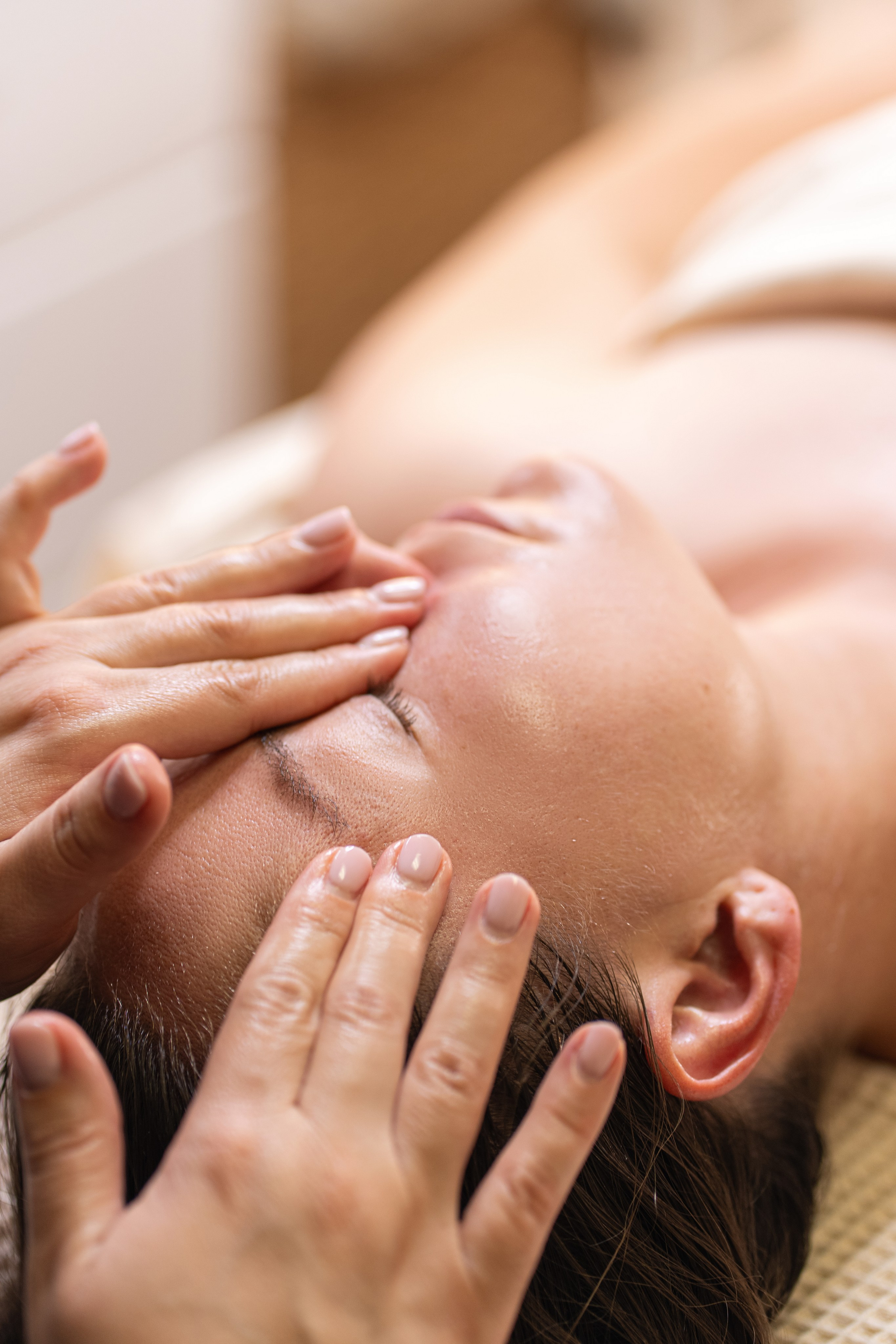 Esthetician brand photoshoot Los Angeles clean modern skincare branding