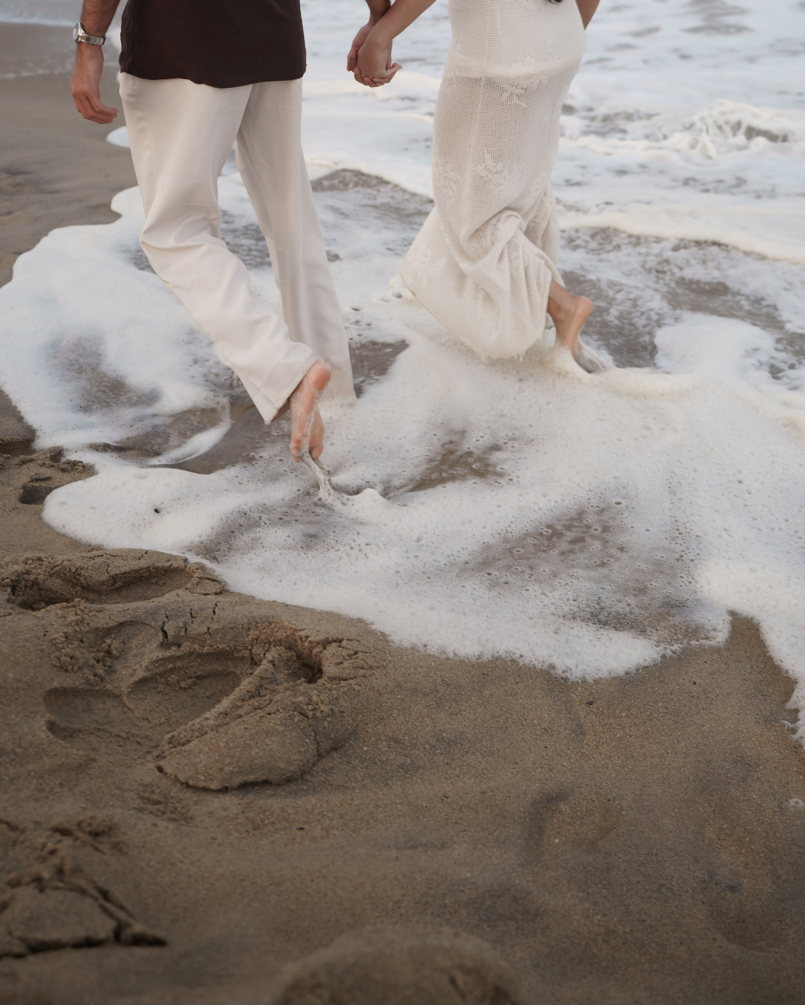 Beach engagement. New York + travel photographer