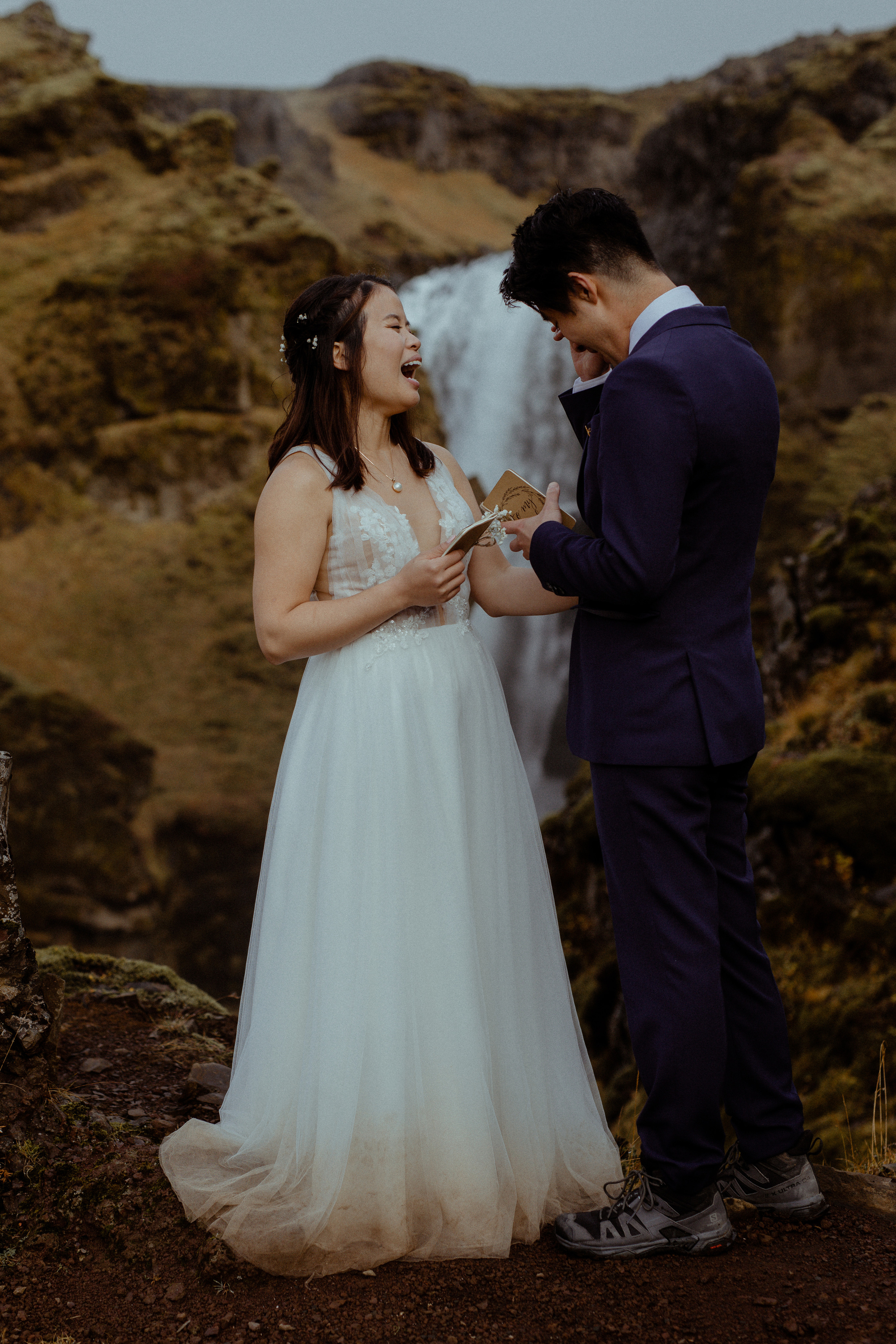 Elopement in Iceland. Iceland elopement photographer & videographer