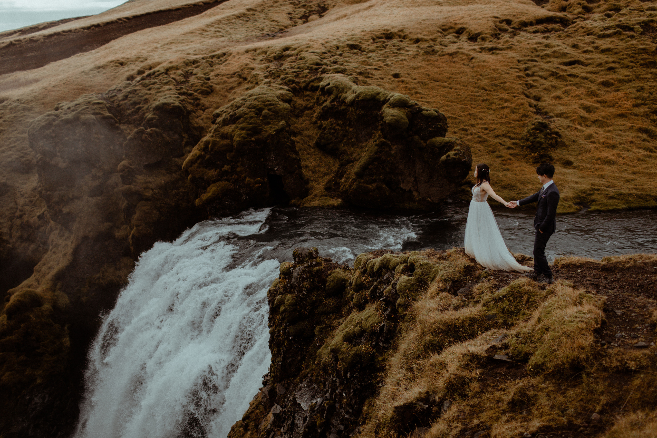 Elopement in Iceland. Iceland elopement photographer & videographer