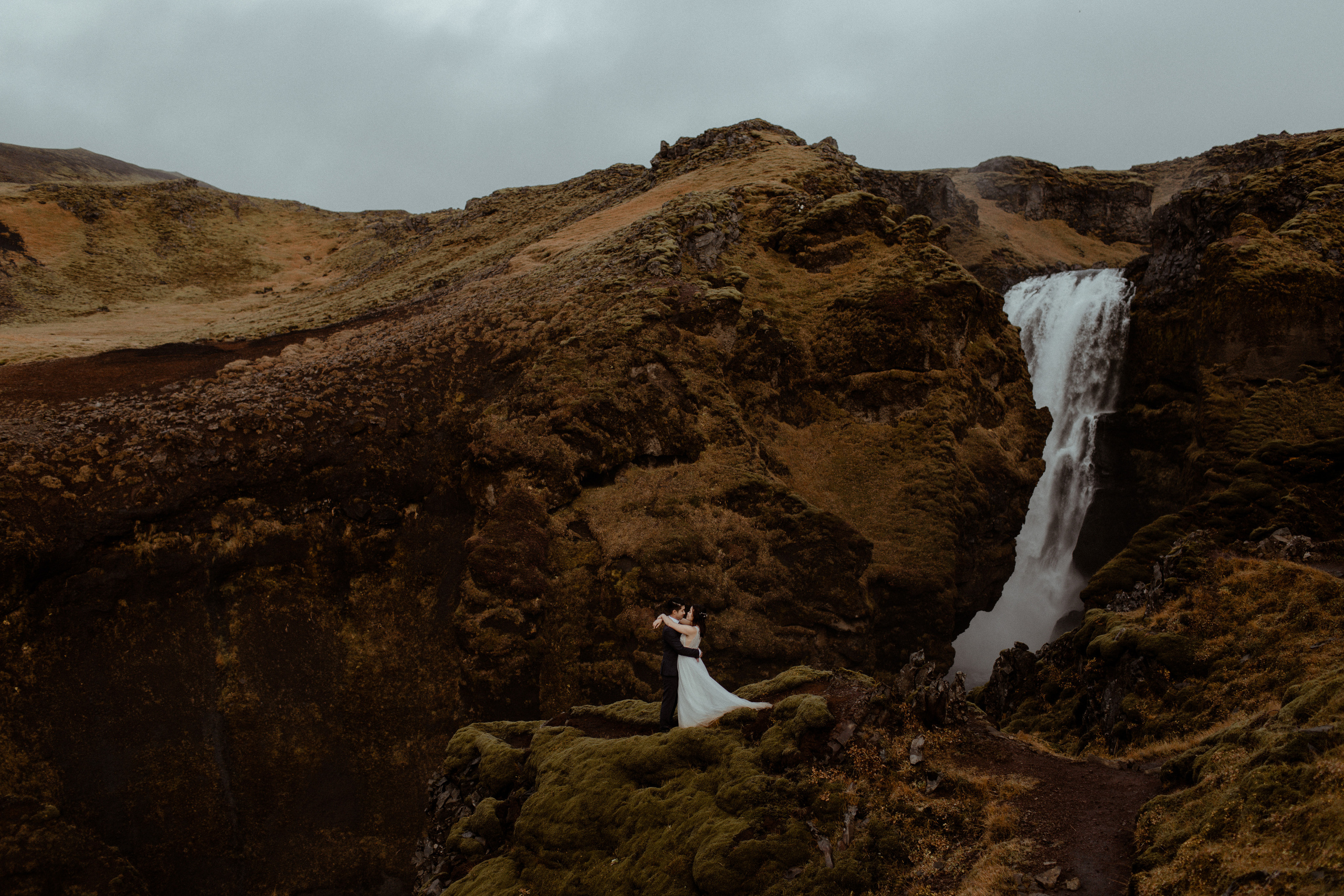 Elopement in Iceland. Iceland elopement photographer & videographer