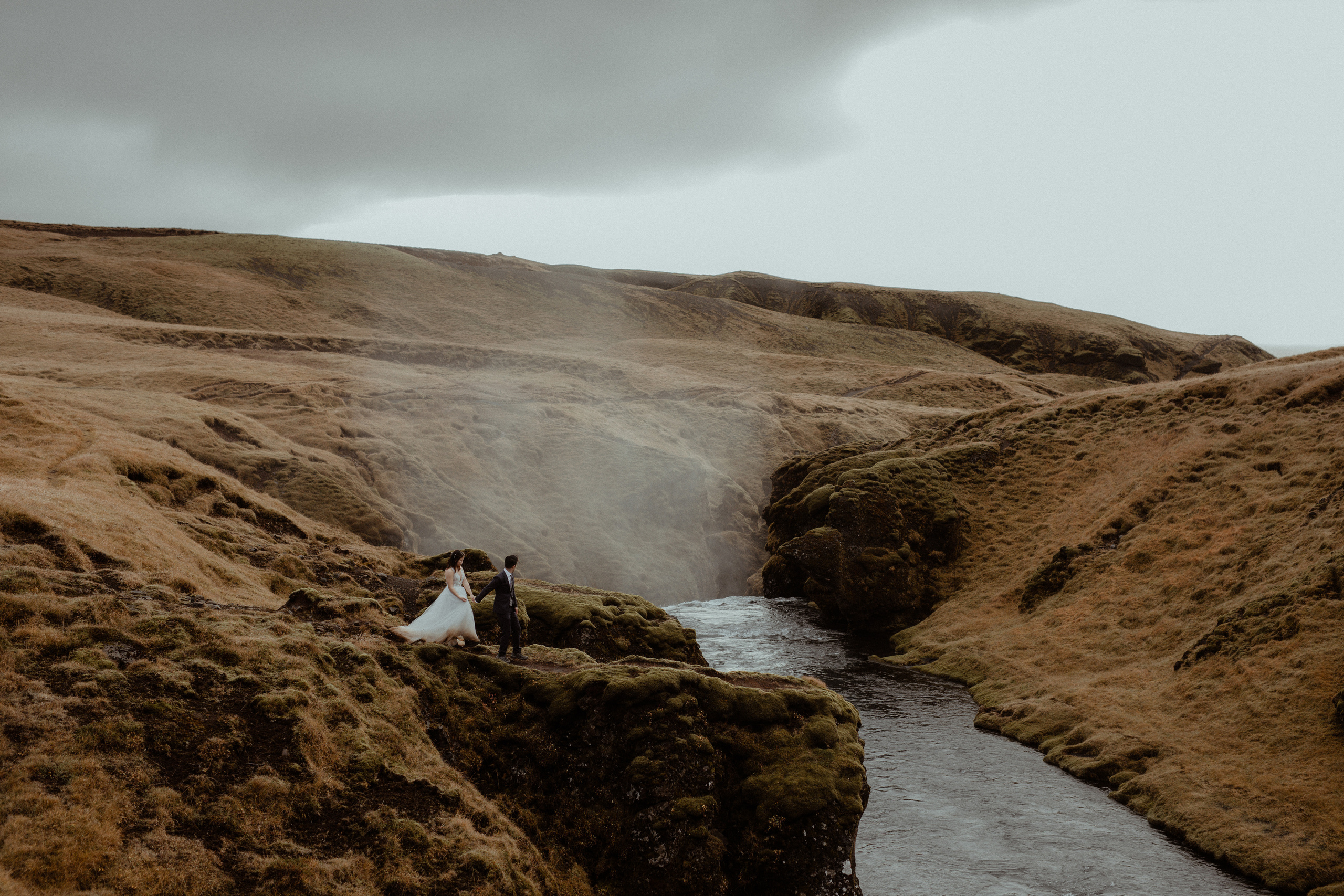 Elopement in Iceland. Iceland elopement photographer & videographer