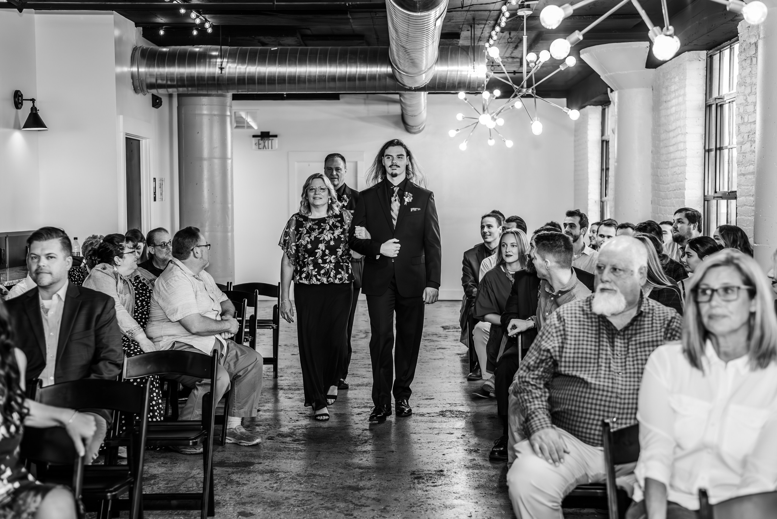 Bold & Dramatic Wedding at The Paper Mill on The Landing | Fort Wayne Wedding Photographer. Alexandria Danielle Photography | Fort Wayne & Indianapolis Wedding Photographer