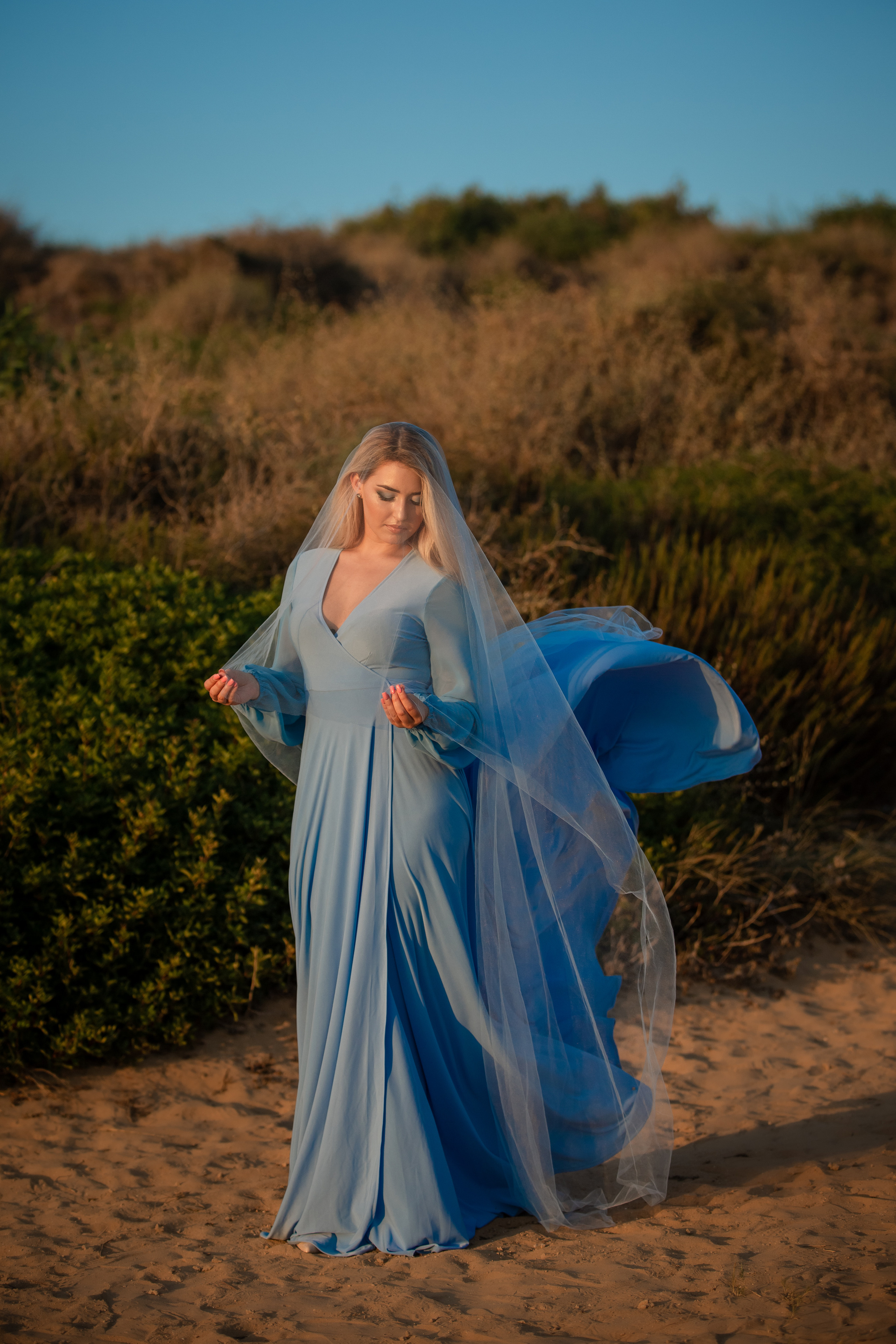 Фотосессия Джулии на закате. Свадебный, семейный и детский фотограф в Нетании (Израиль) Тори Гор