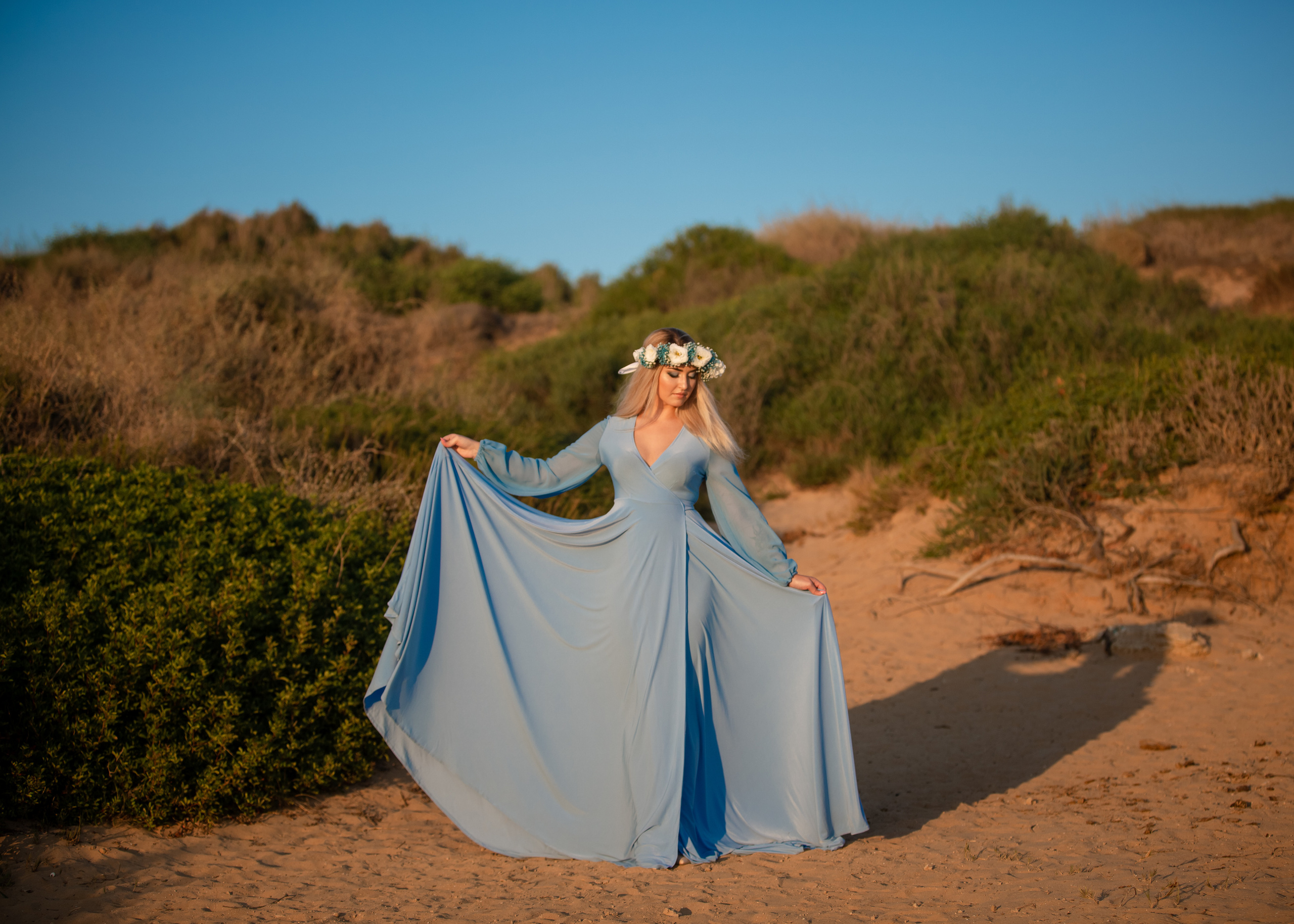 Фотосессия Джулии на закате. Свадебный, семейный и детский фотограф в Нетании (Израиль) Тори Гор