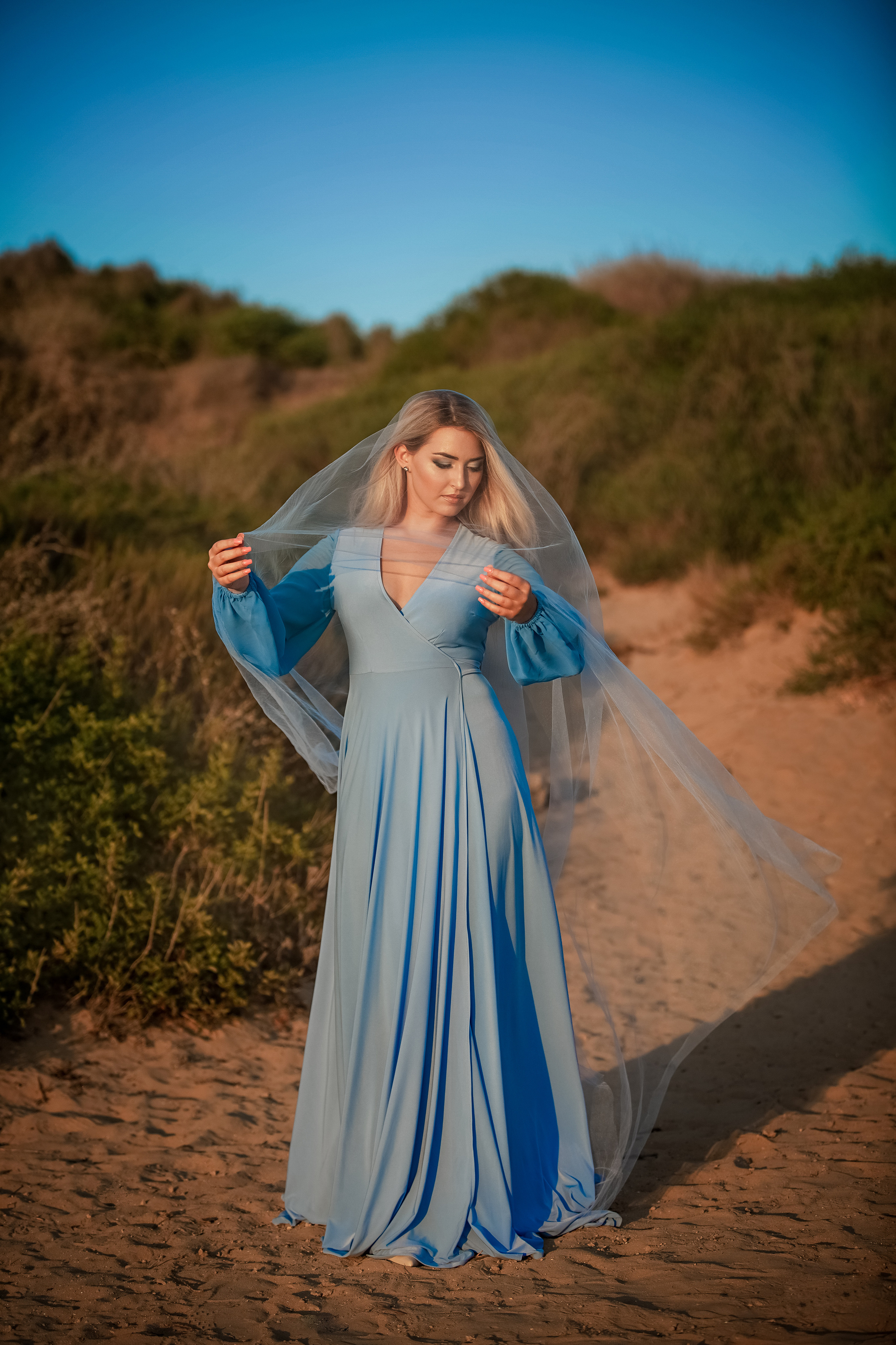 Фотосессия Джулии на закате. Свадебный, семейный и детский фотограф в Нетании (Израиль) Тори Гор