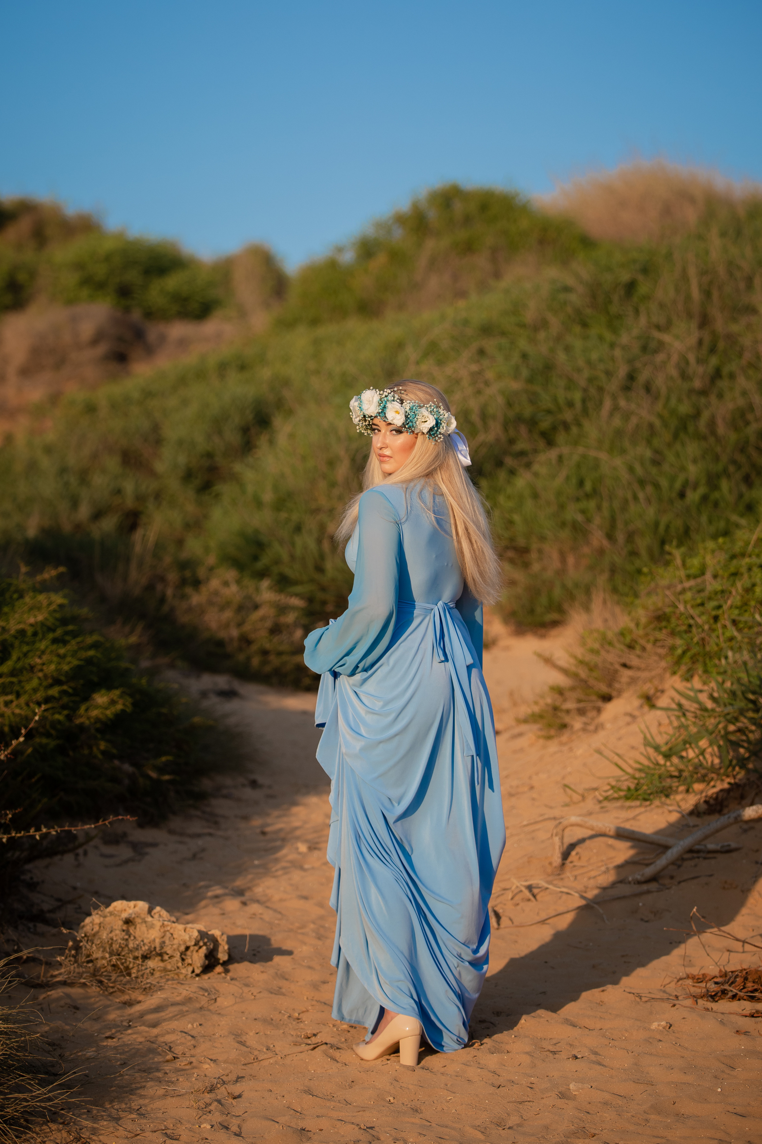 Фотосессия Джулии на закате. Свадебный, семейный и детский фотограф в Нетании (Израиль) Тори Гор