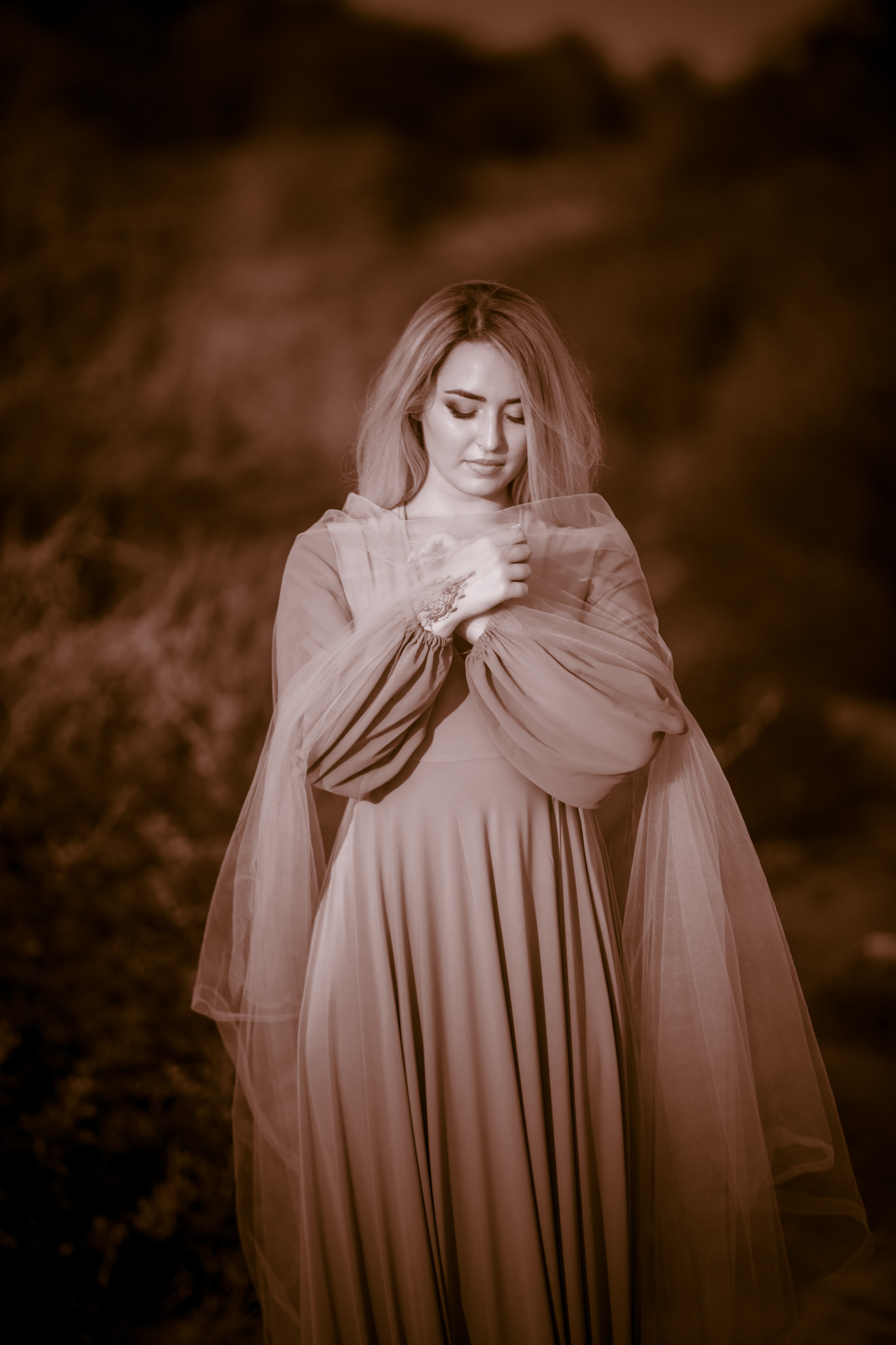 Фотосессия Джулии на закате. Свадебный, семейный и детский фотограф в Нетании (Израиль) Тори Гор