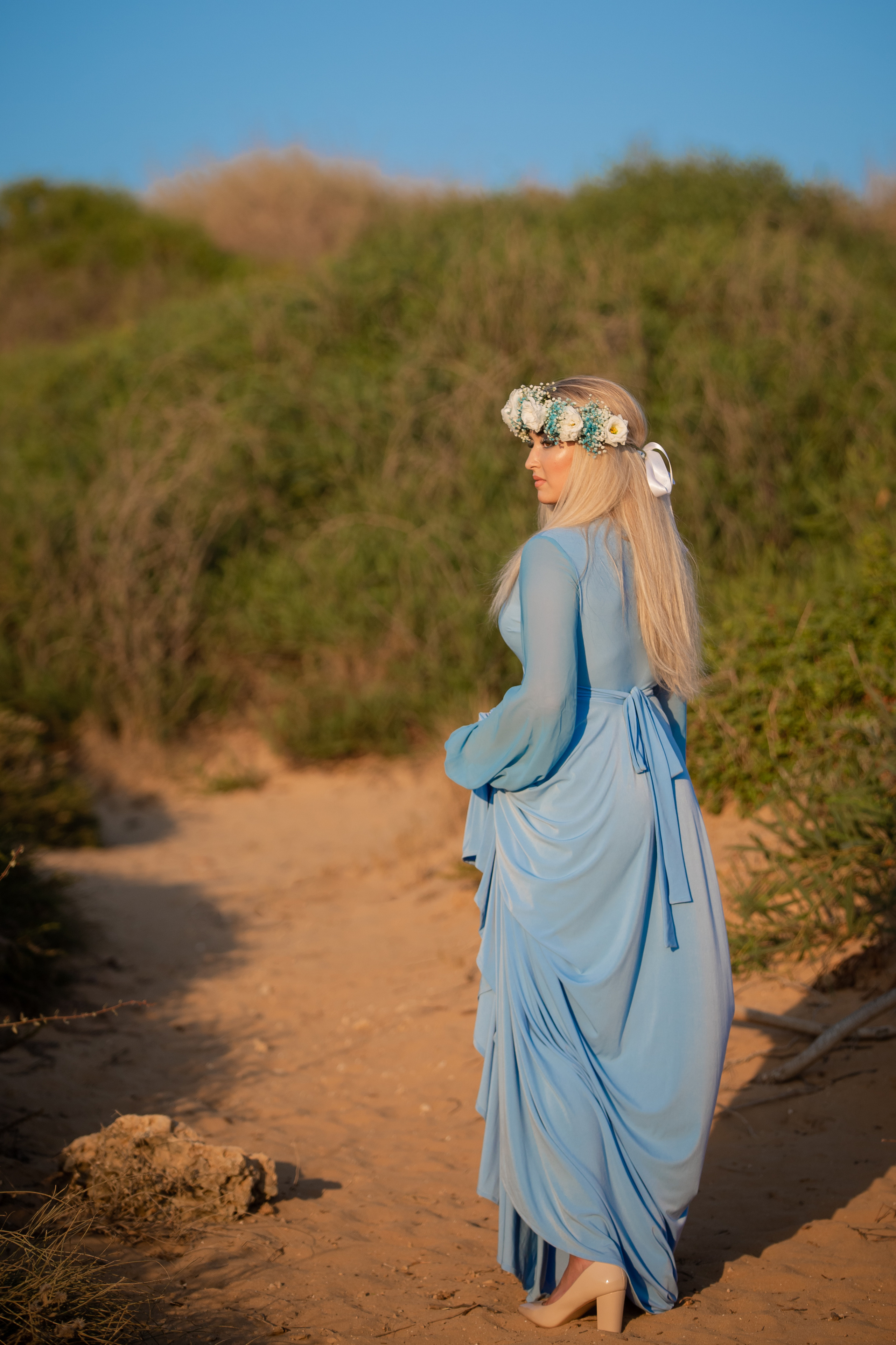 Фотосессия Джулии на закате. Свадебный, семейный и детский фотограф в Нетании (Израиль) Тори Гор